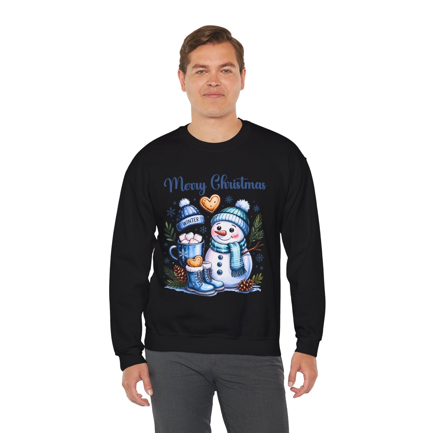 Christmas Snowman Holiday Sweatshirt