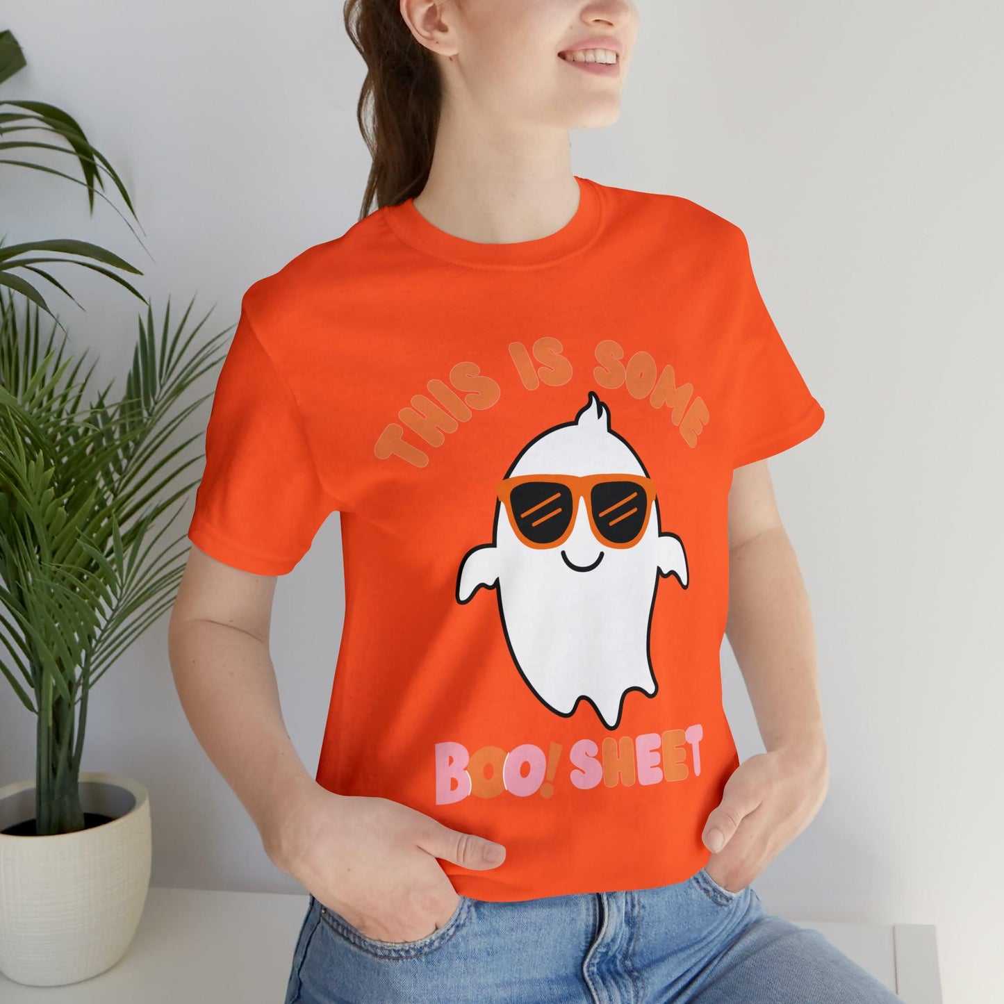 This Is Some Boo Sheet Funny Halloween Shirt Funny Halloween Costume Spooky Season Tee Funny Gift Shirt for Birthday Christmas Anniversary - Giftsmojo