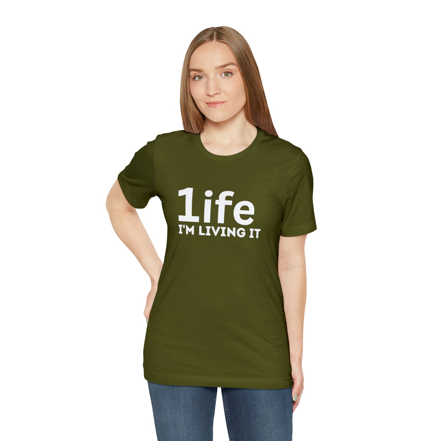 One Life I'M Living It Shirt One life Shirt 1life shirt Live Your Life You Only Have One Life To Live Shirt