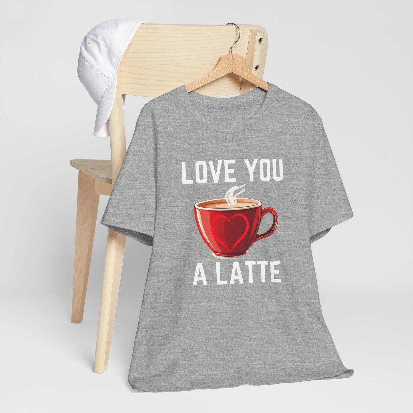 Coffee Lover Unisex Tee - Love You A Latte