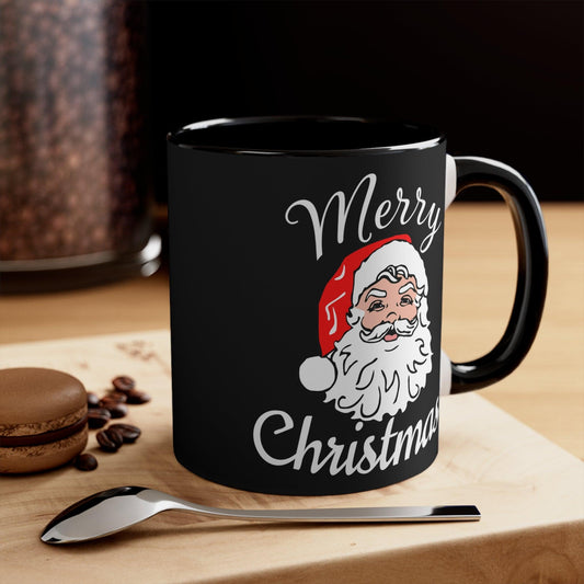 Santa, Merry Christmas Coffee Mug, Christmas Coffee mug Hot Cocoa Mug 11oz Christmas Gift for Coffee lovers - Giftsmojo