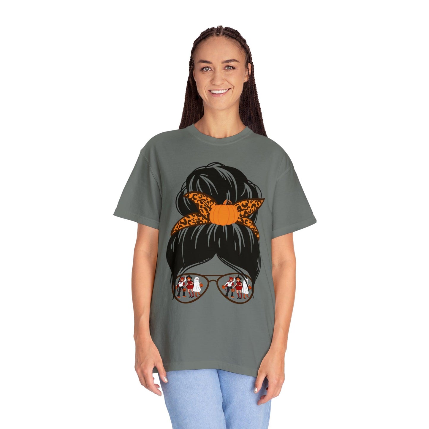 Leopard Print Retro Halloween Tshirt, Momster Shirt, Vintage Shirt Halloween Shirt - Giftsmojo