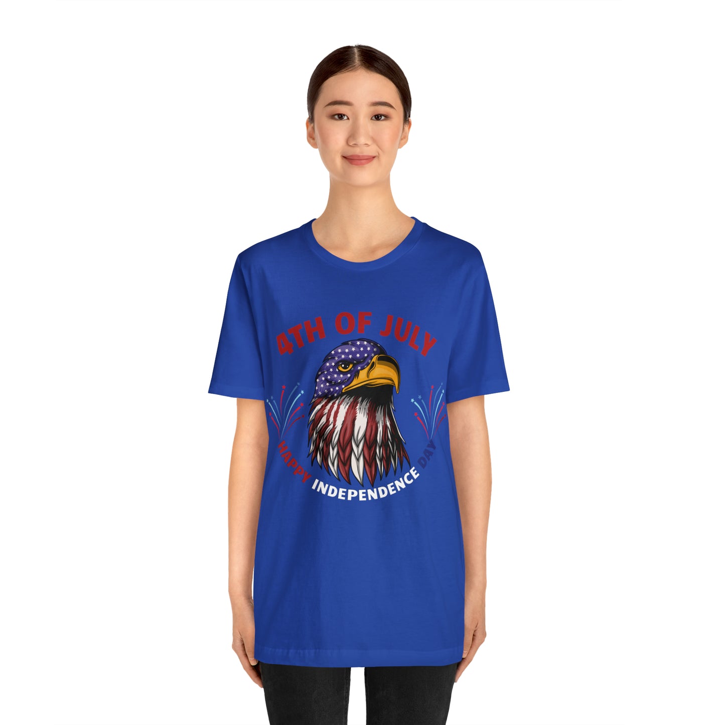 4th of July shirt, Happy Independence Day shirt, Casual Top Tee