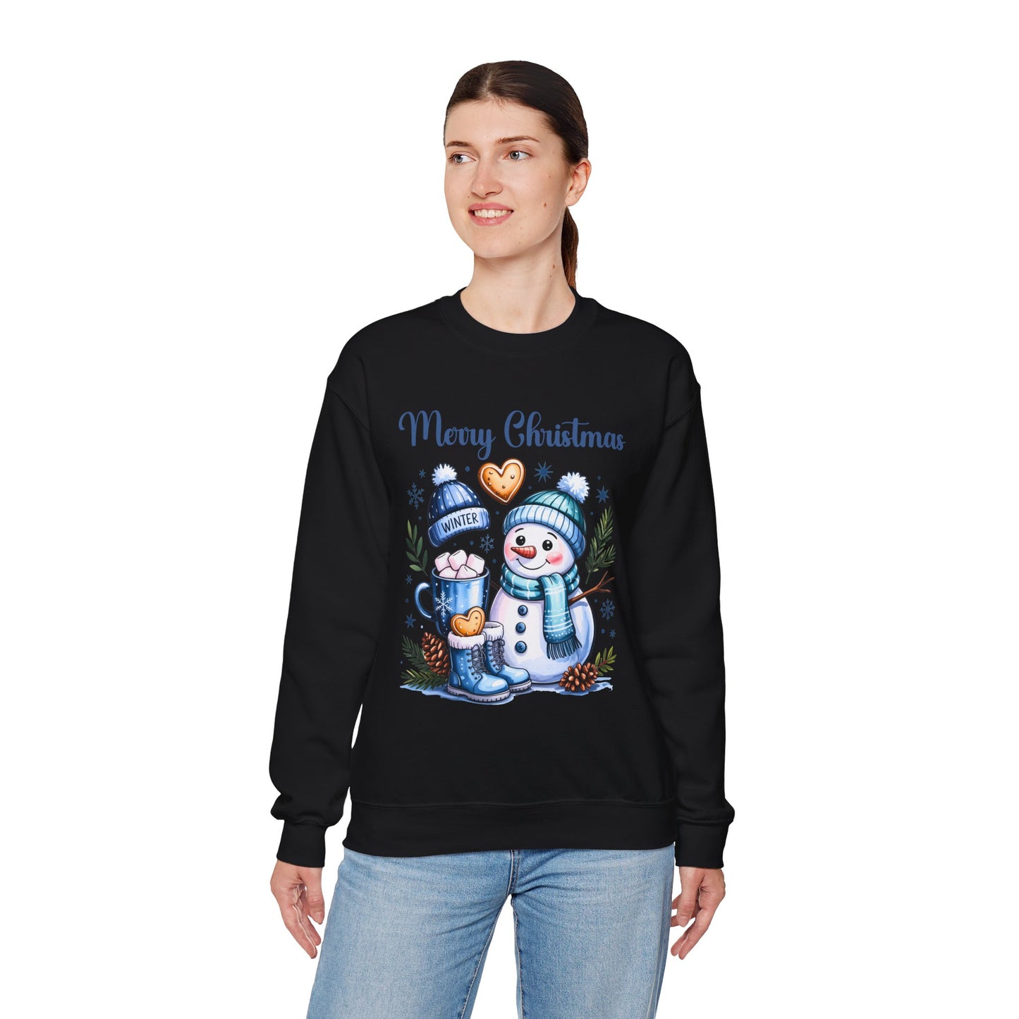 Christmas Snowman Holiday Sweatshirt