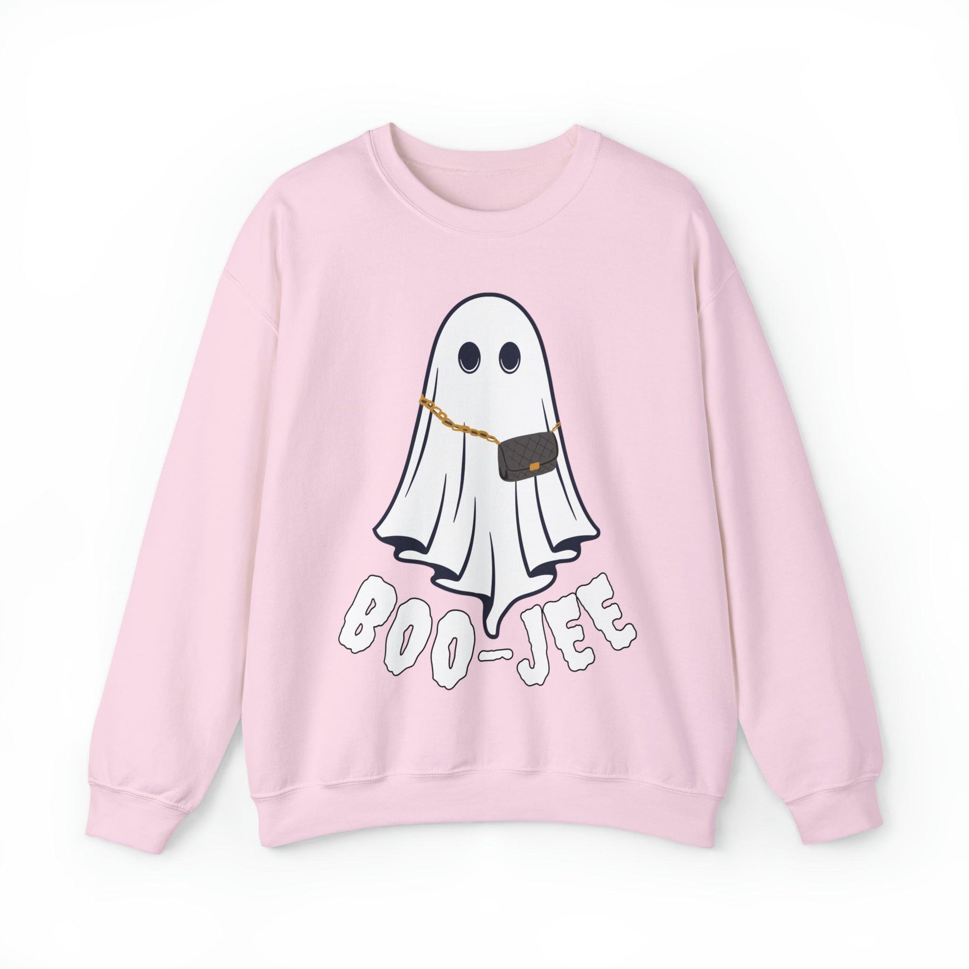 Boo-Jee Sweatshirt, Boo Halloween Sweatshirt, Spooky Ghost Sweatshirt, Boo Jee Shirt, Halloween Ghost Sweatshirt, Halloween Boo Shirt - Giftsmojo