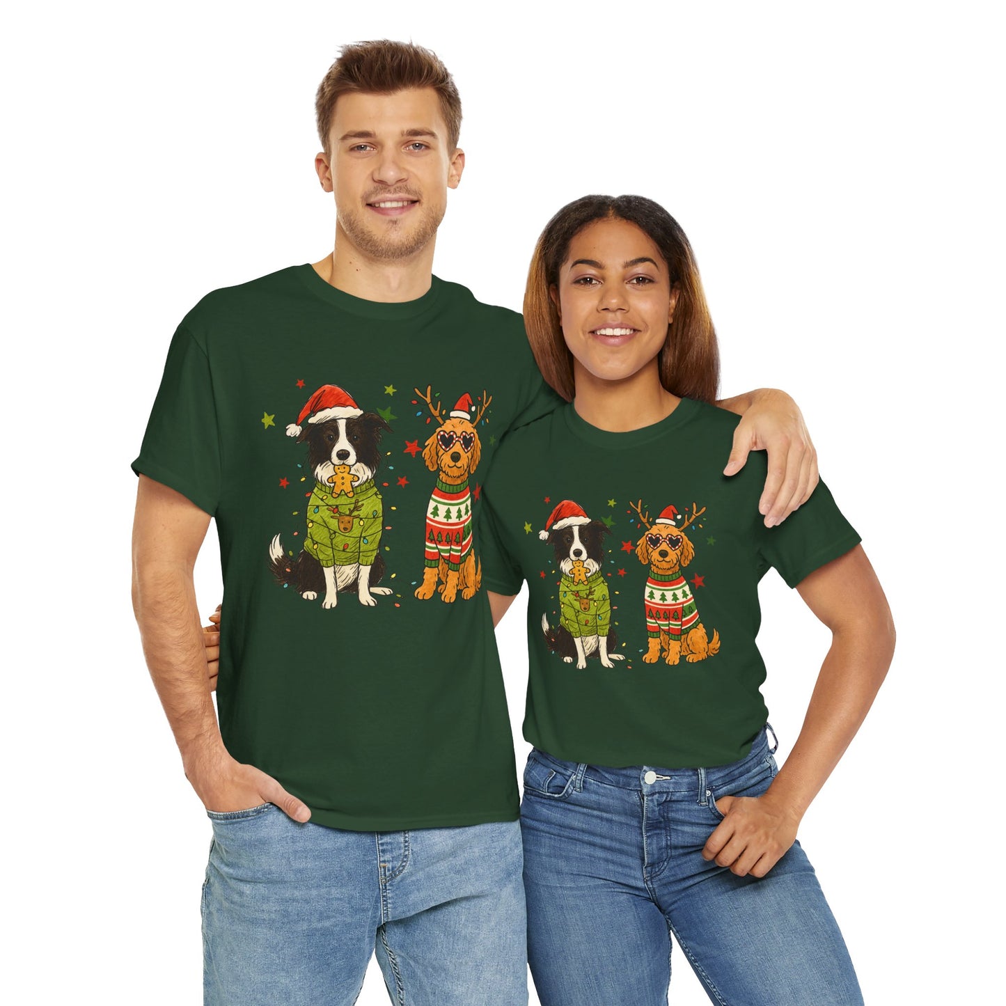 Dog lover Christmas Tee