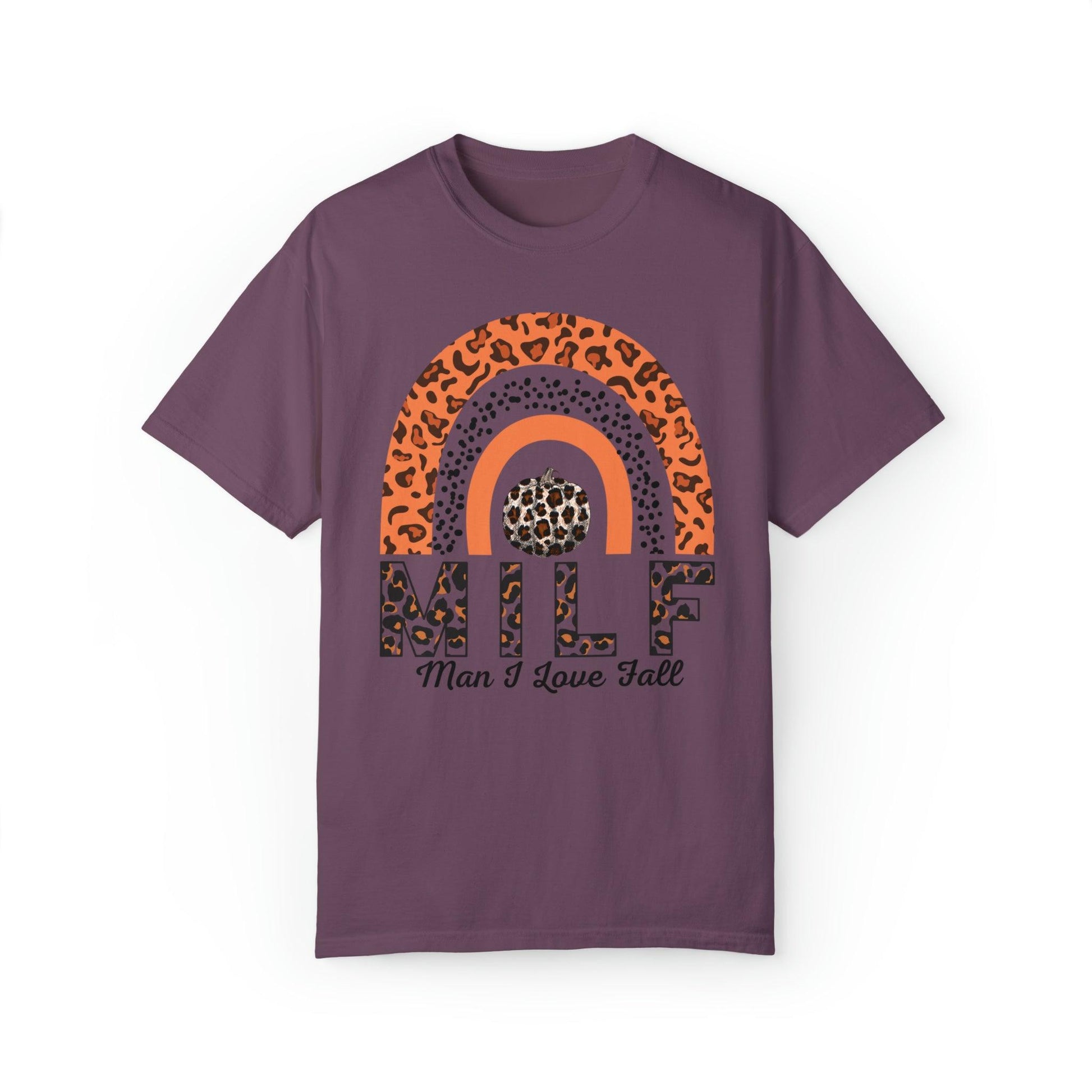 Man I love Fall Gift for Fall Funny fall shirts gift Pumpkin comfort colors shirt - Giftsmojo