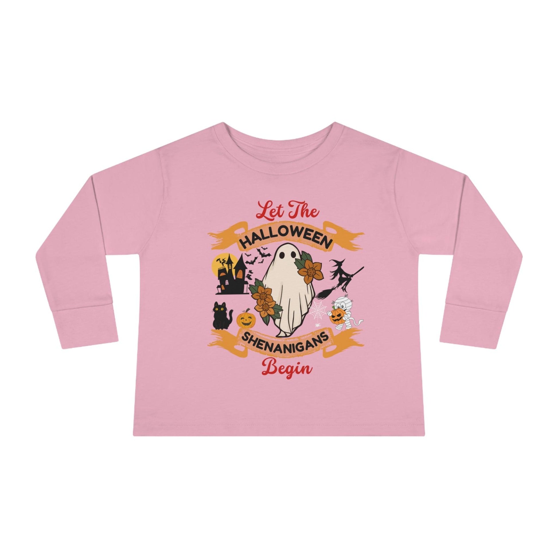 Kids Let the Halloween Shenanigan Begin Shirt Kids Halloween Costume Kids Trick or Treat Outfit for Halloween - Giftsmojo