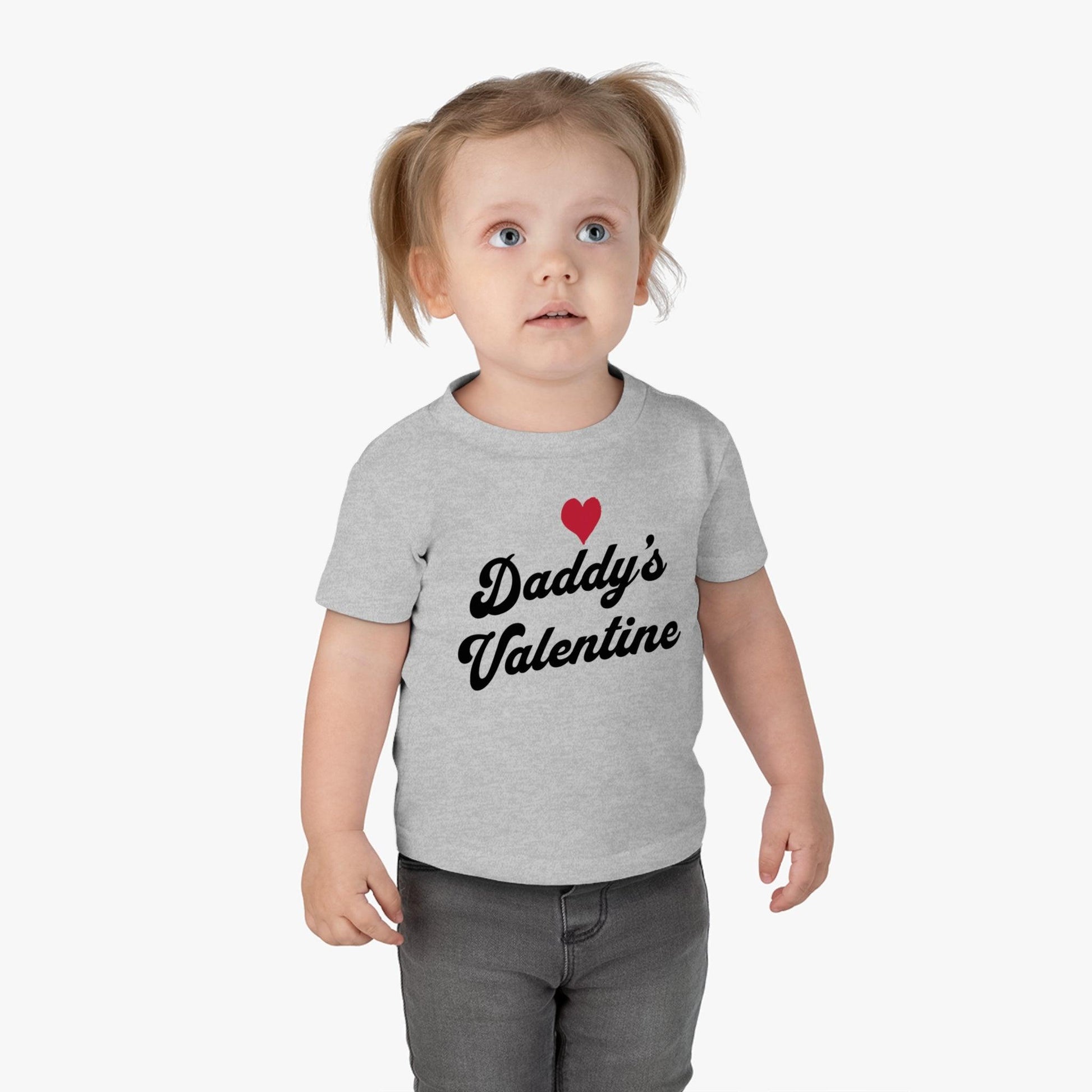 Daddy's Valentine - Valentine shirt for Kids - Giftsmojo