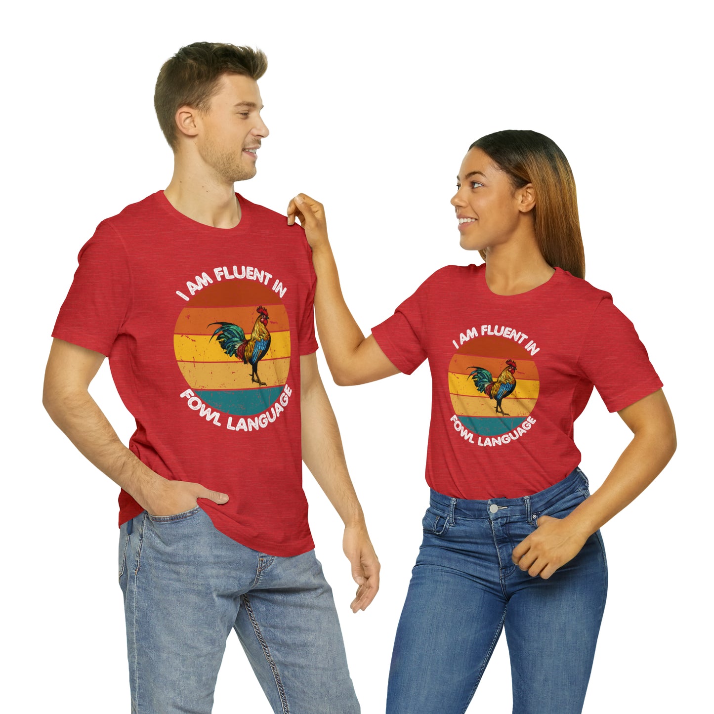 Fluent in Fowl Language shirt, Chicken Shirt Chicken Tee Chicken Owner Gift - Gift For Chicken Lover gift