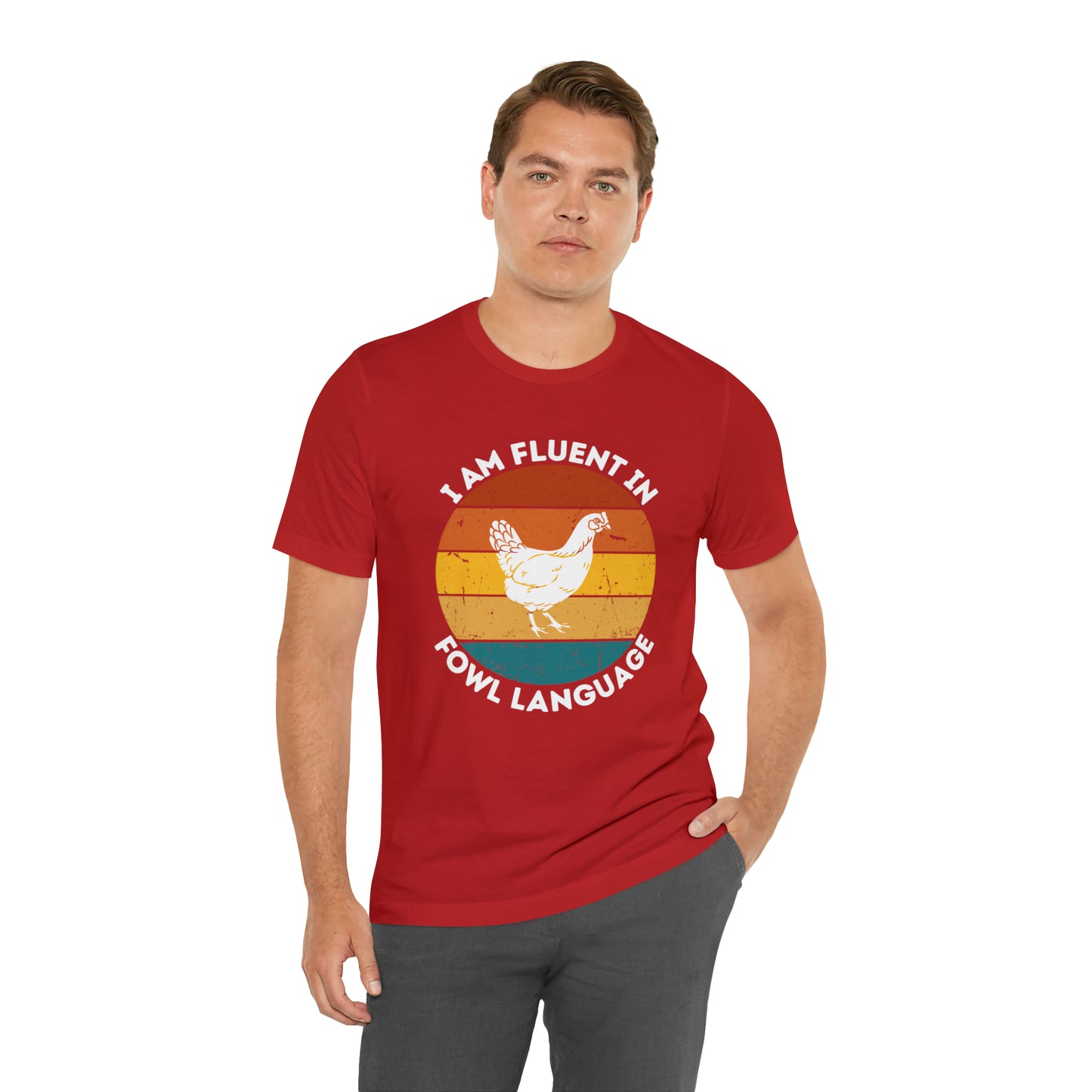 Funny Chicken Owner Gift, Farming Shirt for Farm Lover Shirt, Gift For Chicken Lover gift, Farmer Gift Shirt Chicken Tee Fowl Language shirt