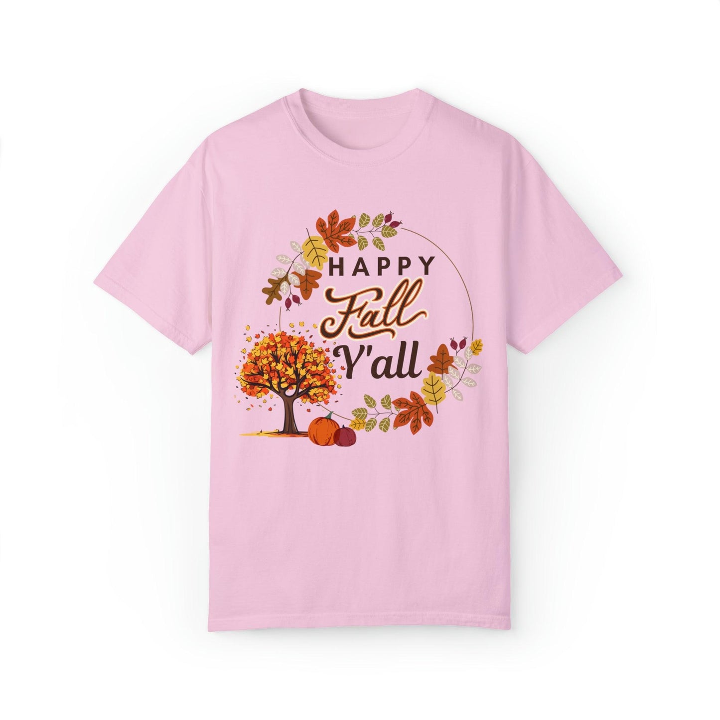 Happy Fall Y'all Gift for Fall, Funny Fall Shirts Gift, Autumn Tee, Fall TShirt