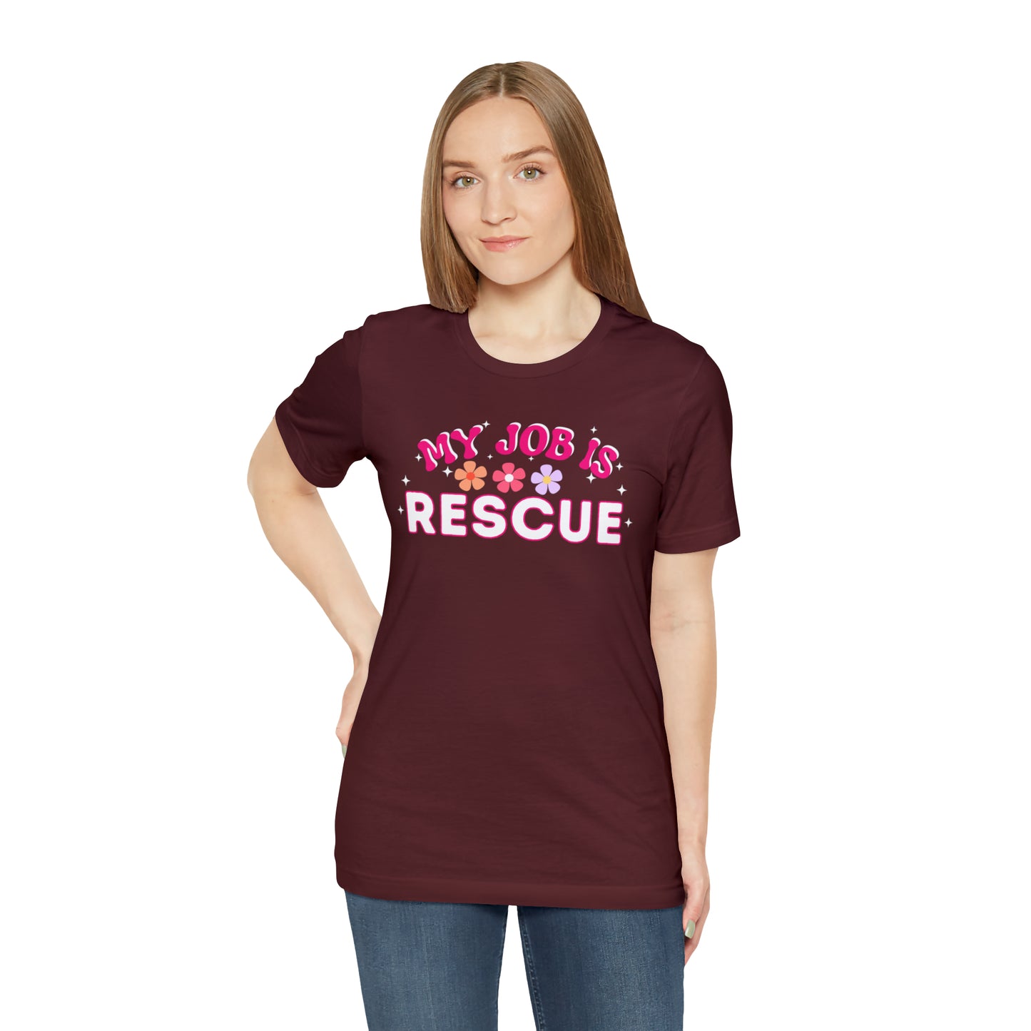 My Job is Rescue Shirt Firefighter Shirt Coast Guard Shirt Paramedic, Lifeguard,