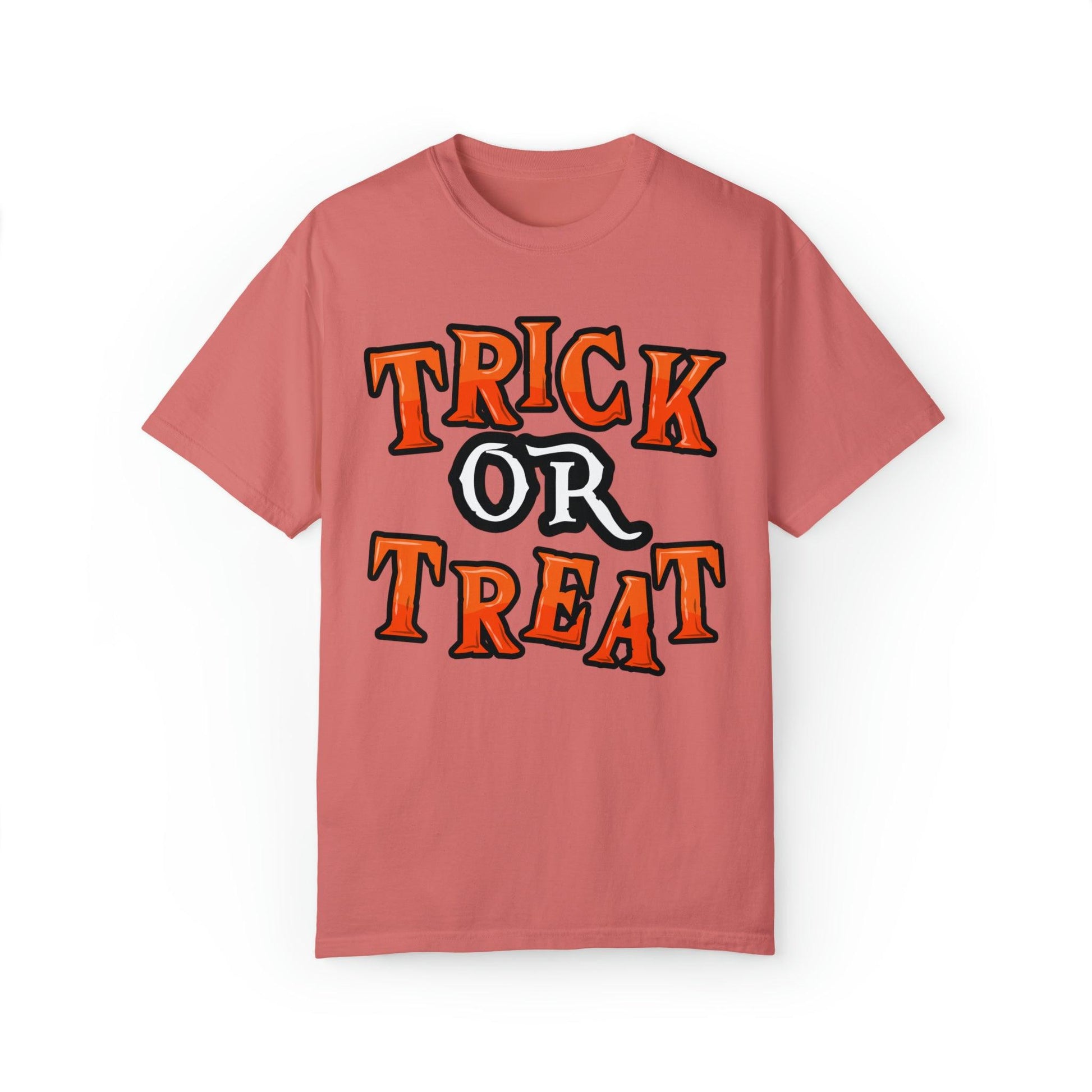 Cute Trick or Treat Shirt for Women and Men Vintage Shirt Halloween Shirt Retro Halloween Costume - Giftsmojo