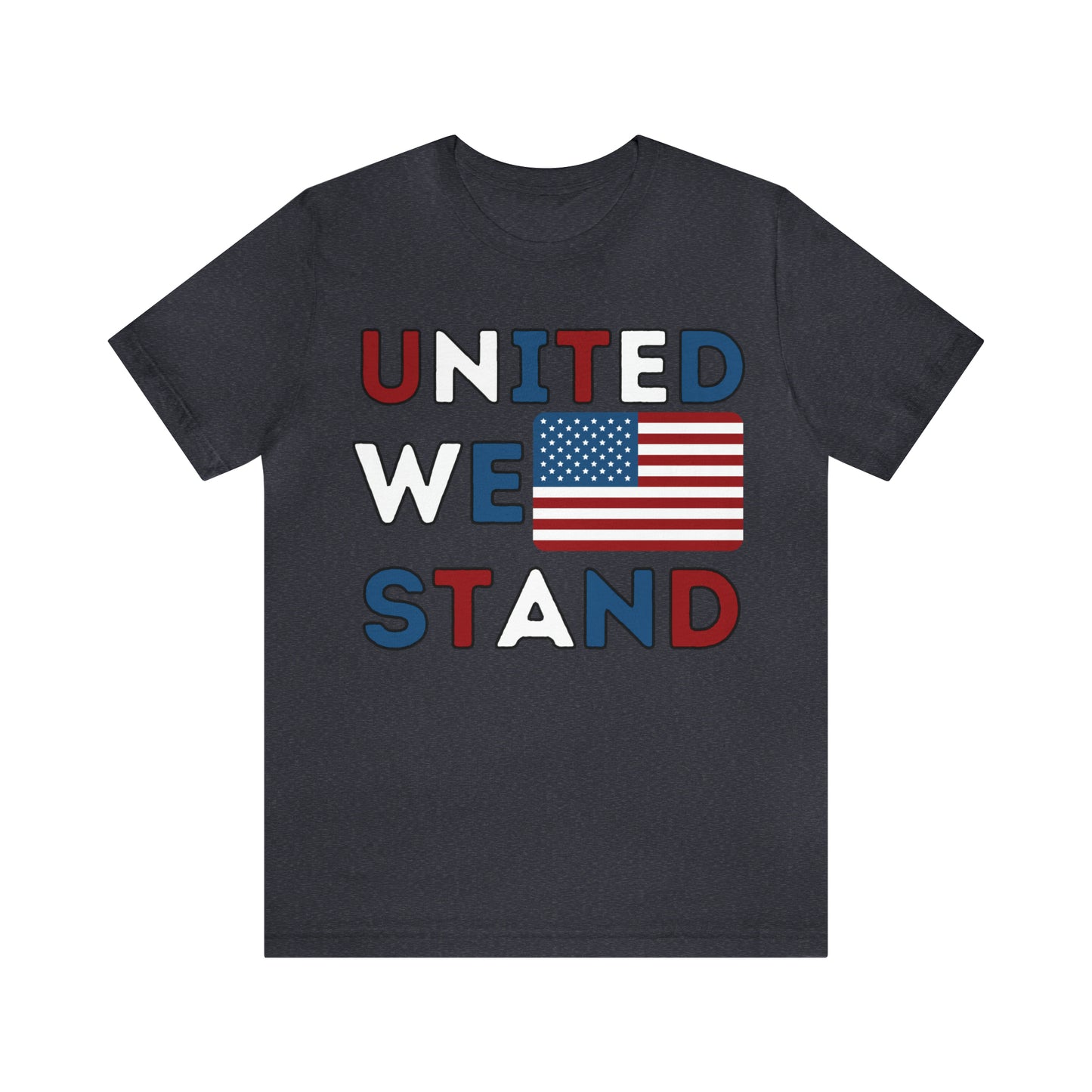 United We Stand shirt, USA Flag shirt, 4th of July shirt, Independence Day shirt