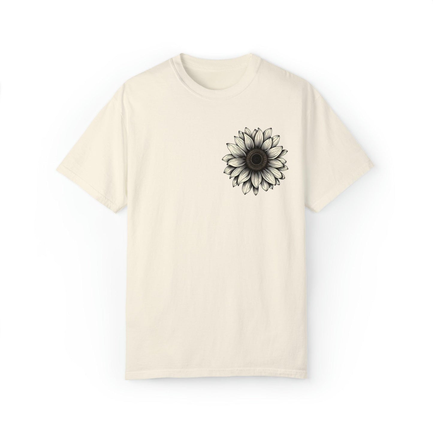 Women Sunflower Shirt Flower Shirt Aesthetic, Floral Graphic Tee Floral Shirt Flower T-shirt, Wild Flower Shirt Gift For Her Wildflower T-shirt