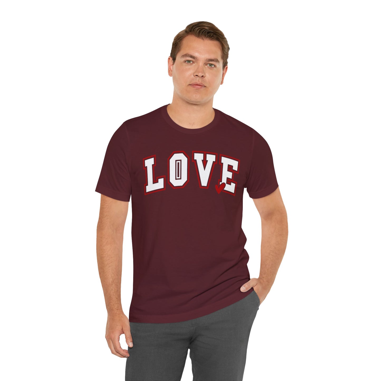 Cute Love Tee - Unisex Jersey Short Sleeve Tee