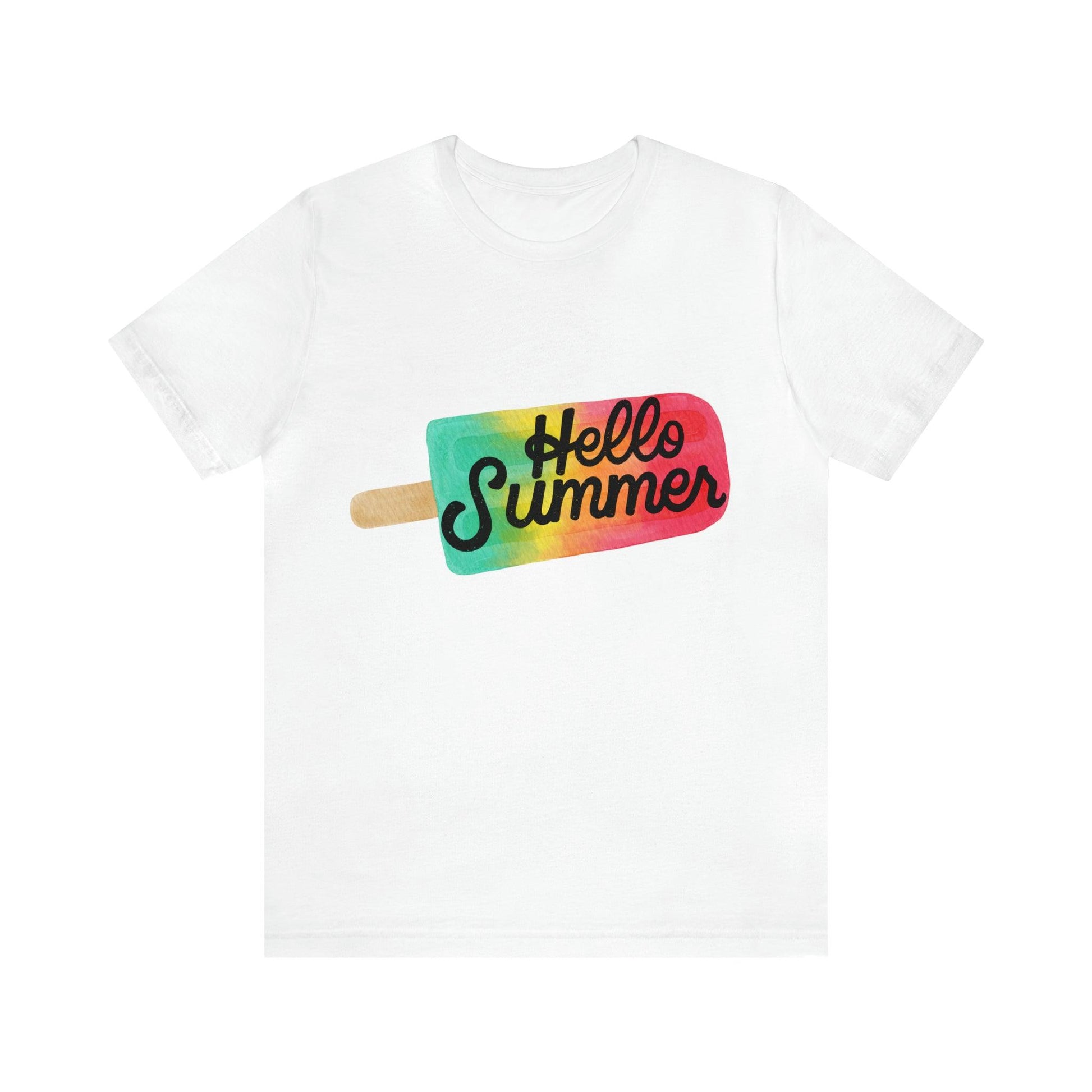 Funny Hello Summer popsicle shirt, Summer shirts for women and men, summer tshirt, vacation shirt, summer vibes, - Giftsmojo