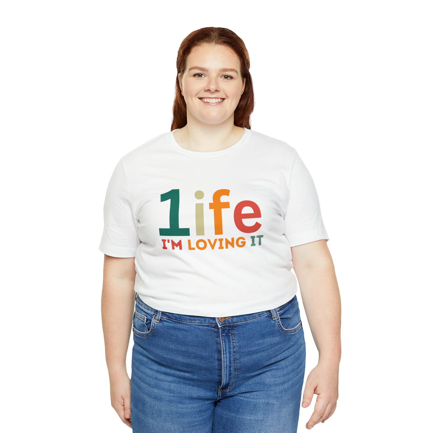 One life I'M Loving It Shirt Retro 1life shirt Live Your Life You Only Have One Life To Live Retro Shirt