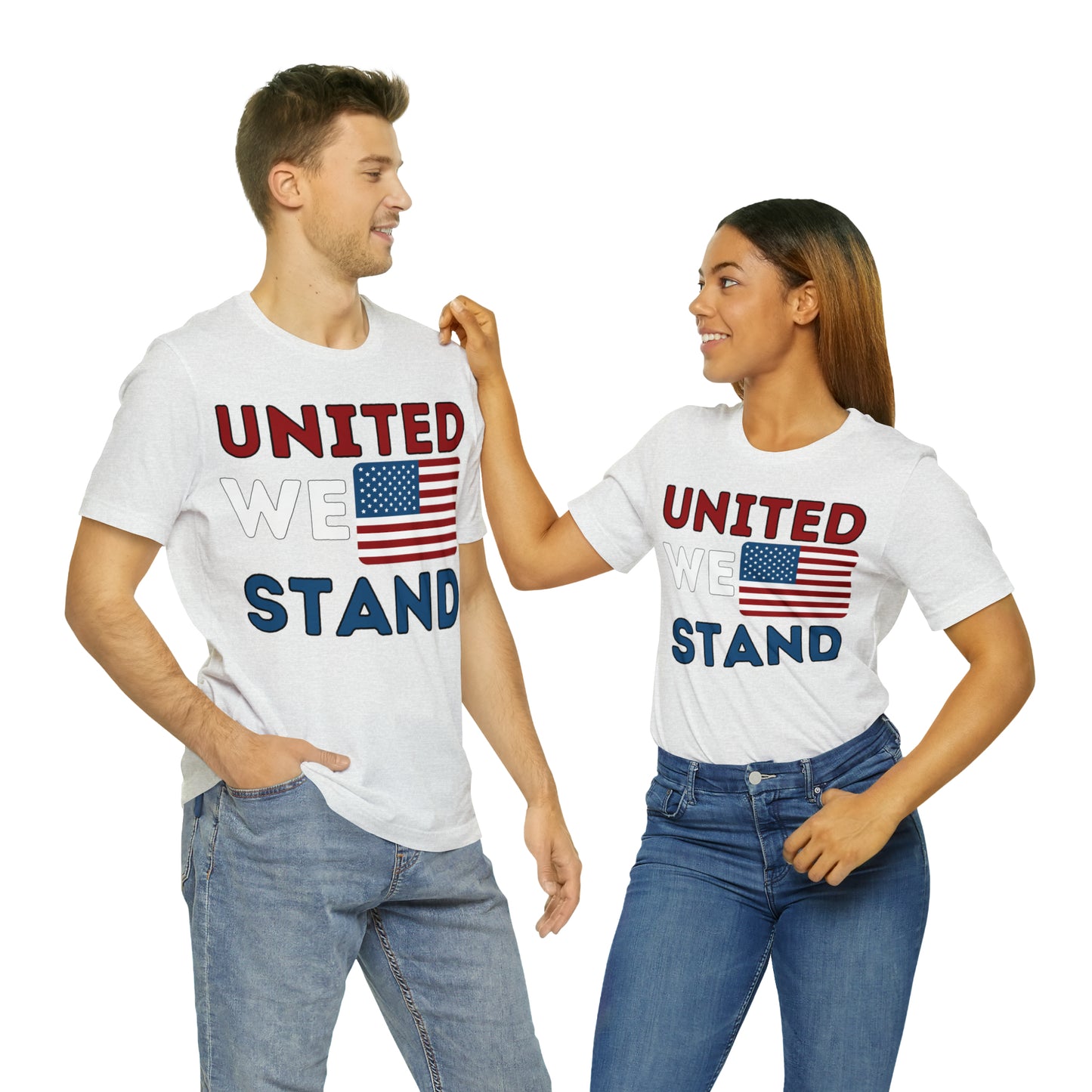 United We Stand shirt, USA Flag shirt, 4th of July shirt, Independence Day