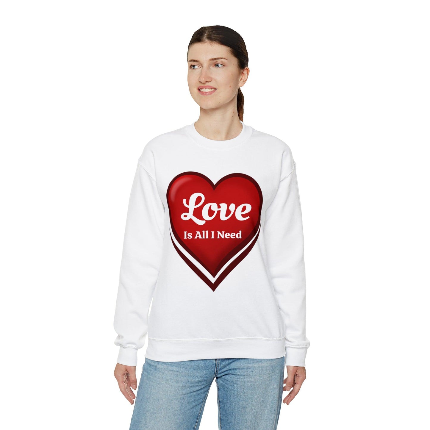 Love is all I need Sweatshirt - Giftsmojo