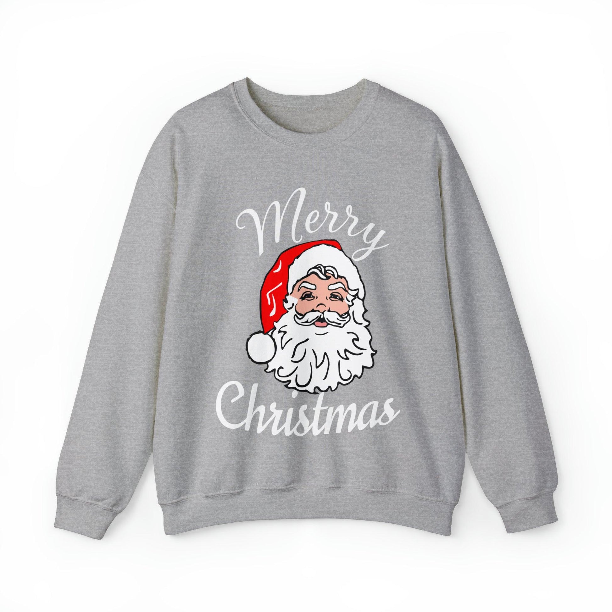 Santa, Merry Christmas Sweatshirt Santa Sweatshirt Christmas Shirt Christmas Gift for Him or Her - Giftsmojo