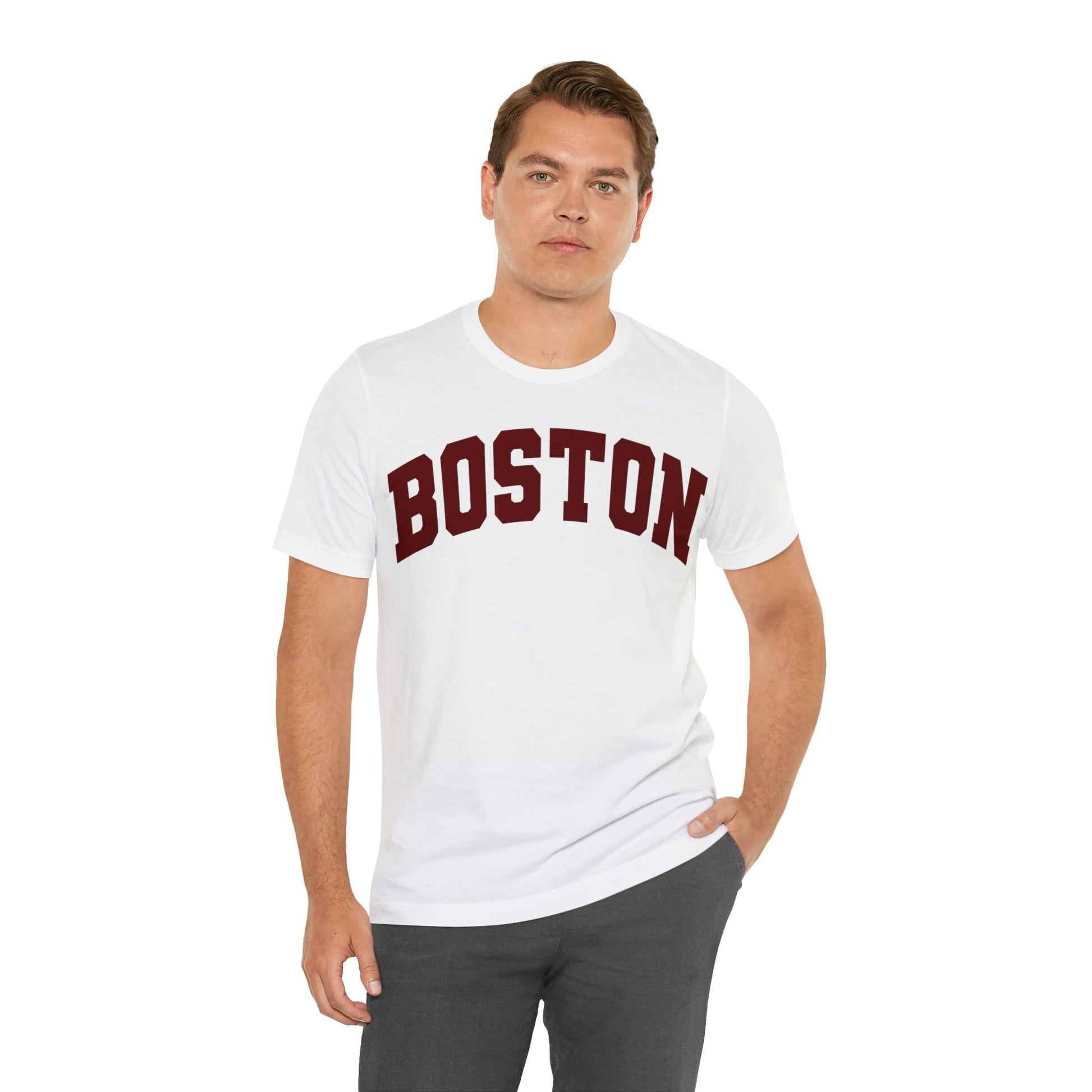 Boston Shirt Boston Souvenir Boston TShirt, Boston Gift Boston Massachusetts Shirt - Giftsmojo