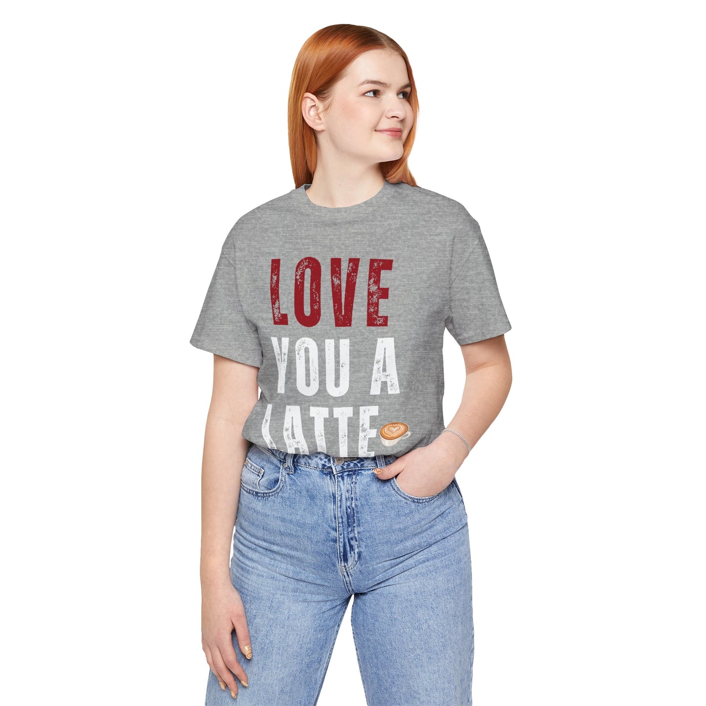 Coffee Lover Unisex Tee - Love You A Latte