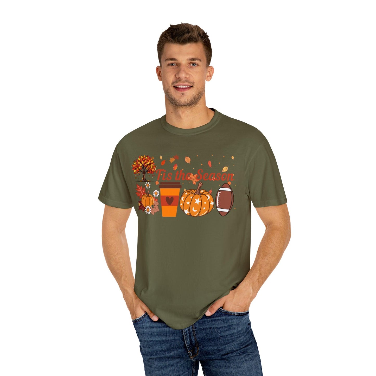Tis The Season, I love Fall Lover Shirt Gift for Fall, Funny Fall Shirt Thanksgiving Gift