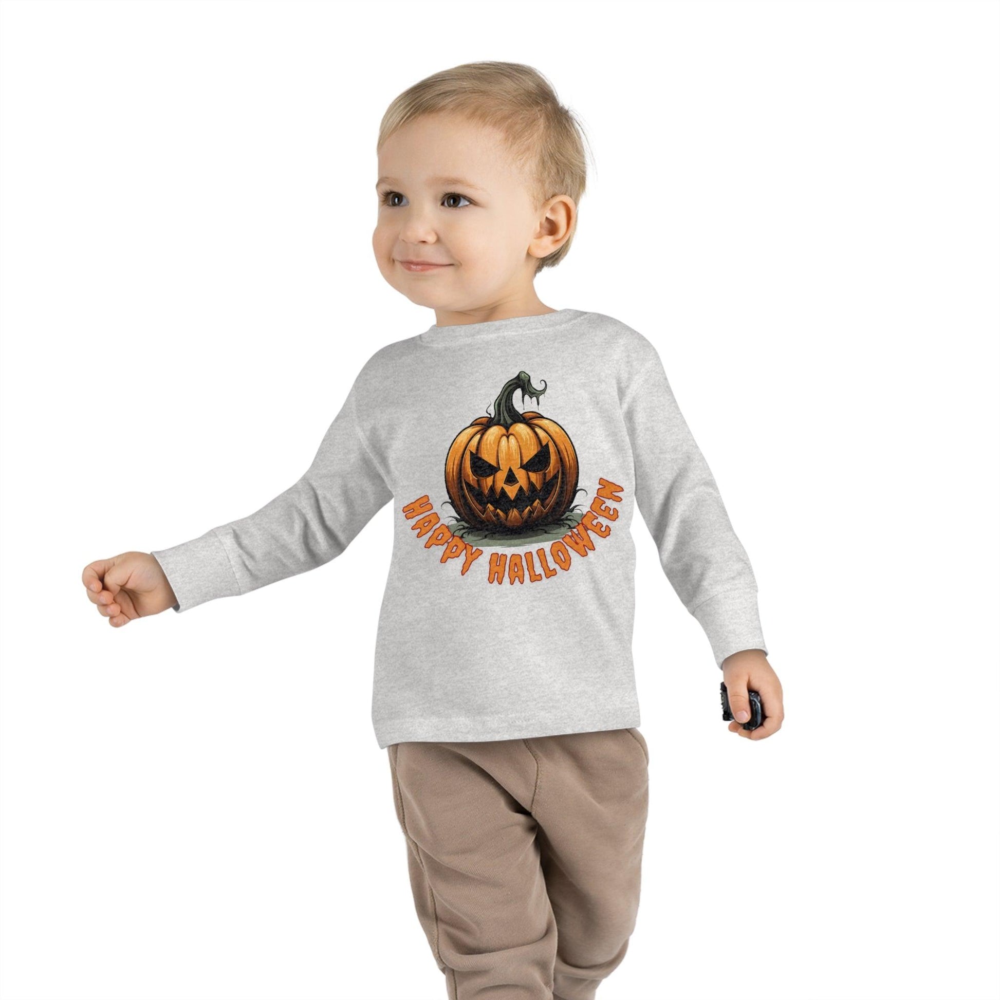 Kids Halloween Pumpkin Shirt Kids Halloween Costume Kids Trick or Treat Outfit for Halloween Kids Jack O Lantern Shirt Kids Scary Faces - Giftsmojo