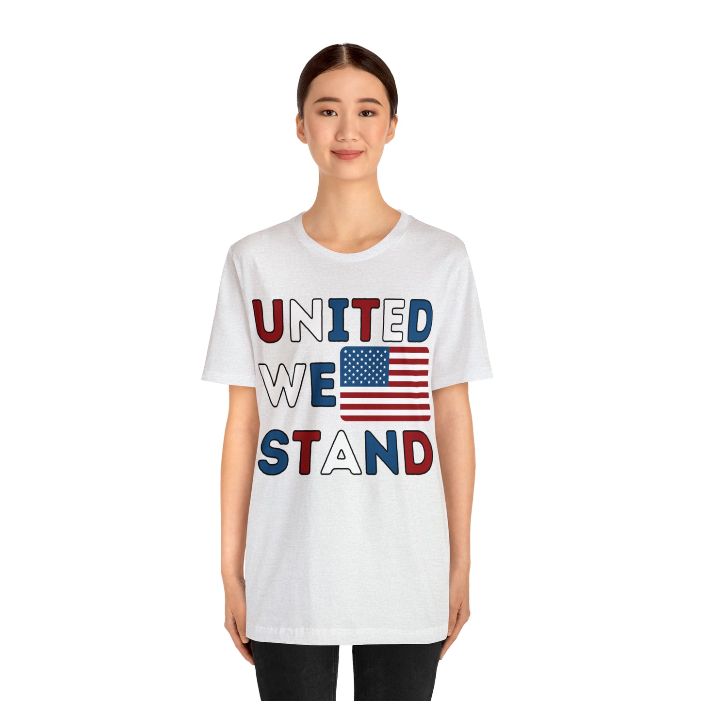 United We Stand shirt, USA Flag shirt, 4th of July shirt, Independence Day shirt