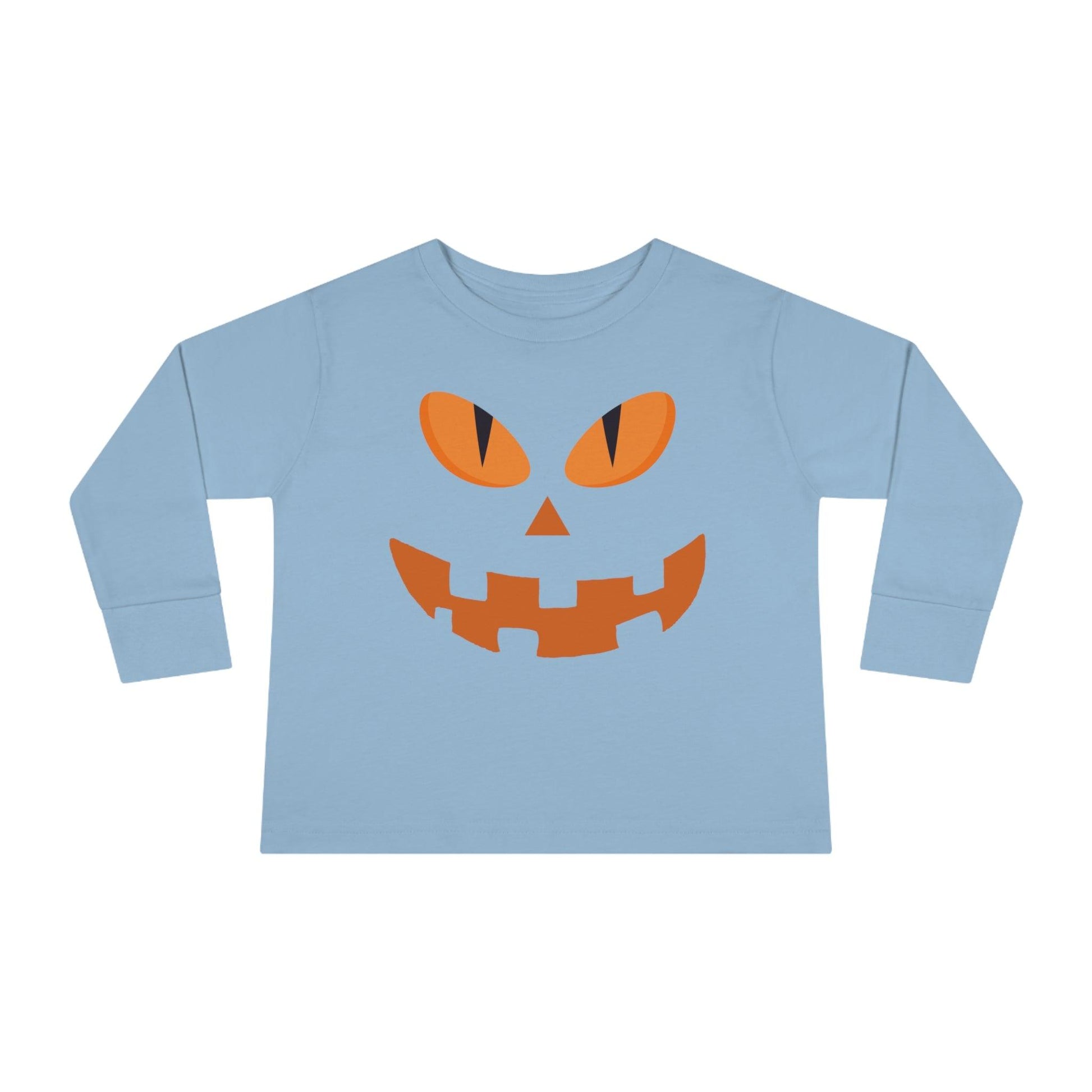 Kids Jack O Lantern Shirt Kids Halloween Pumpkin Face Shirt Kids Halloween Shirt Kids Long Sleeve Trick or Treat Outfit for Halloween - Giftsmojo