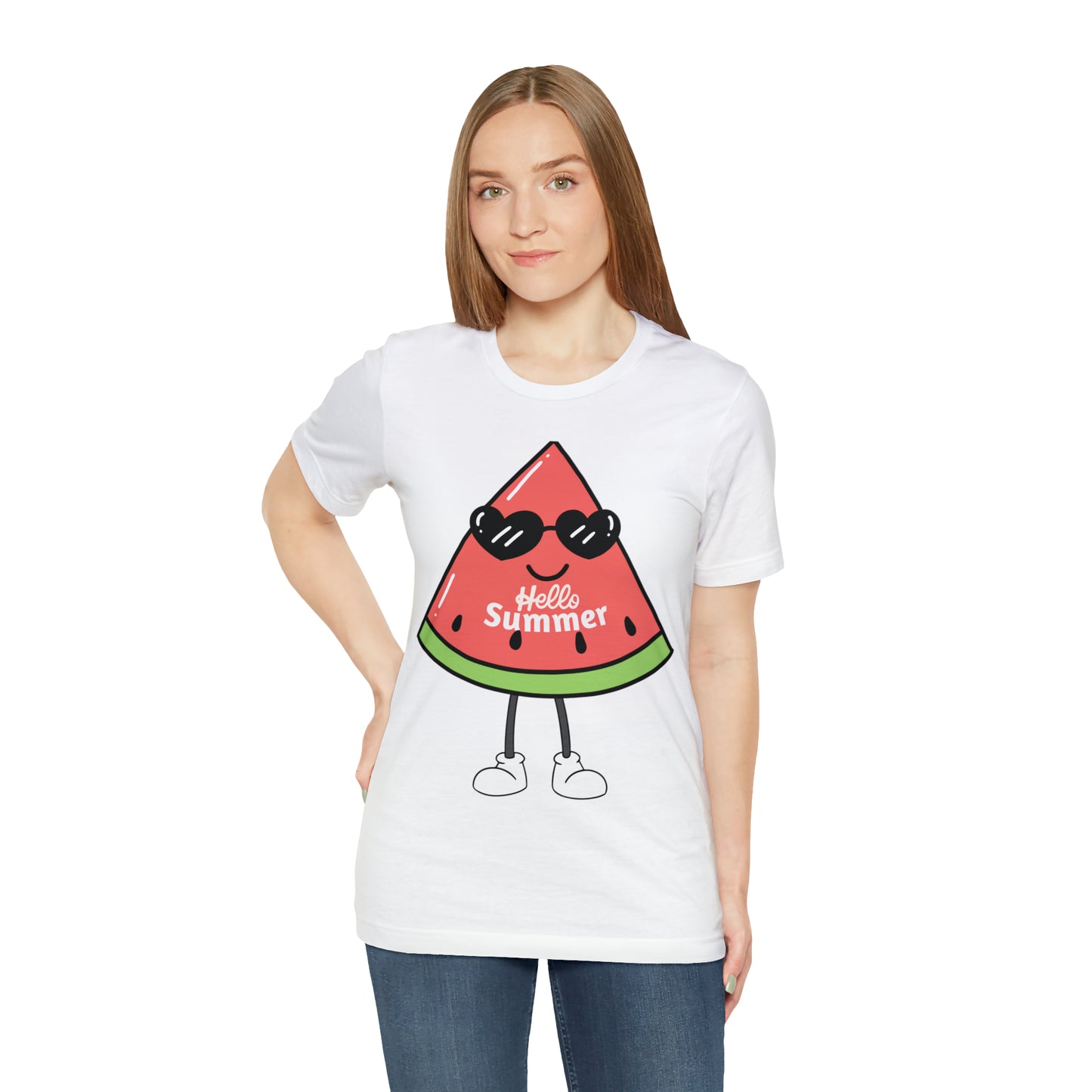 Funny Hello Summer Shirt, Water Mellon shirt, Summer shirts for women and men