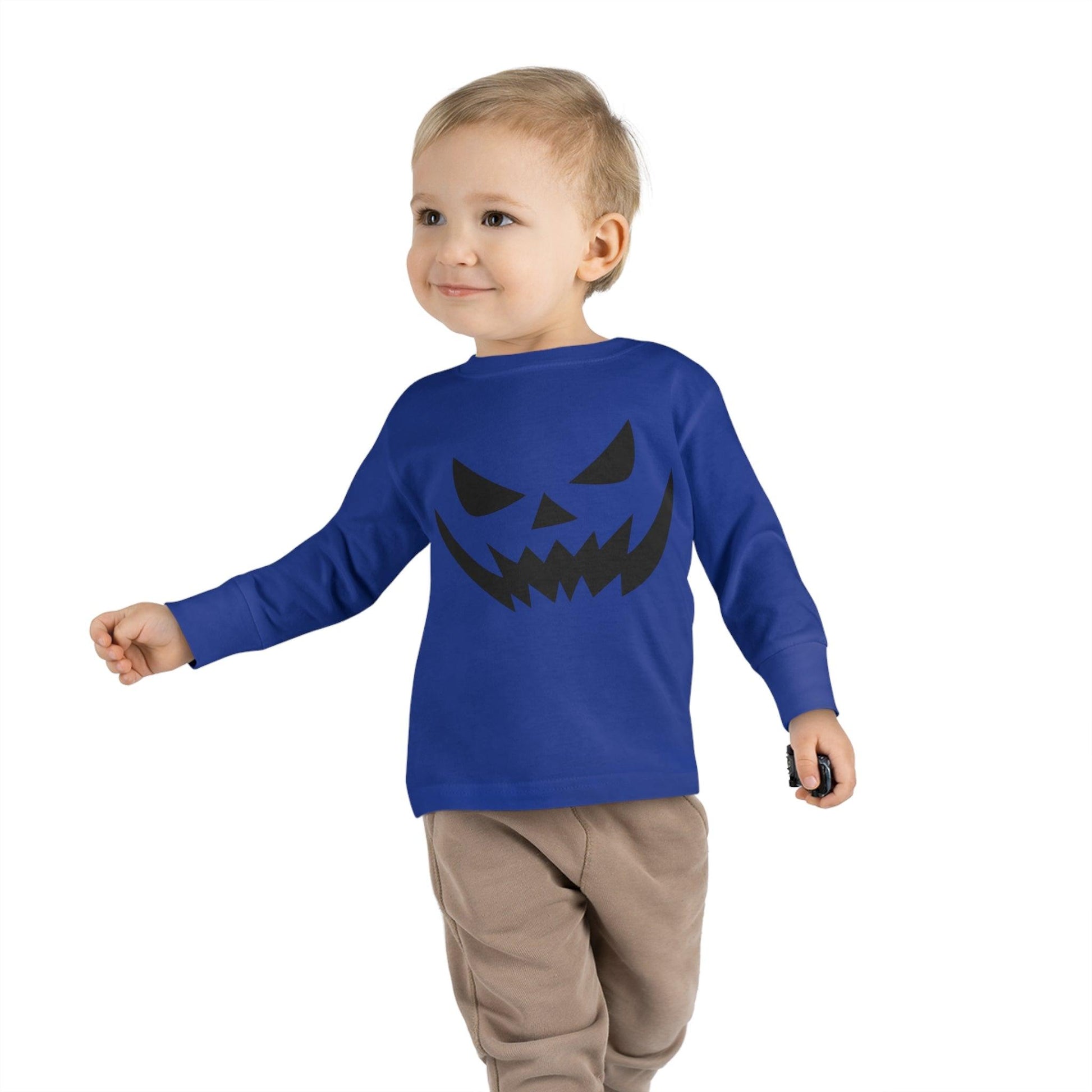 Kids Scary Faces Shirt Halloween Pumpkin Face Shirt Kids Jack O Lantern Shirt Kids Halloween Shirt Kids Long Sleeve Trick or Treat Outfit for Halloween - Giftsmojo
