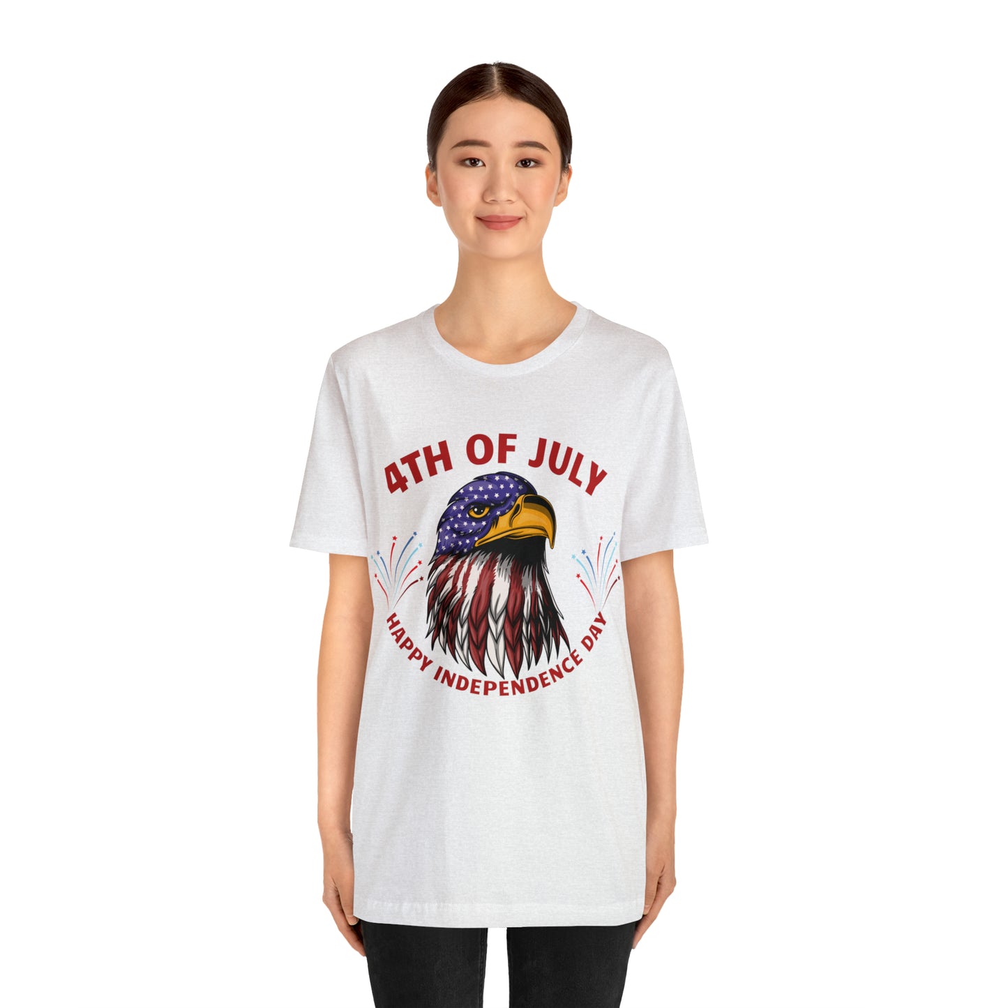 4th of July shirt, Happy Independence Day shirt, Casual Top Tee