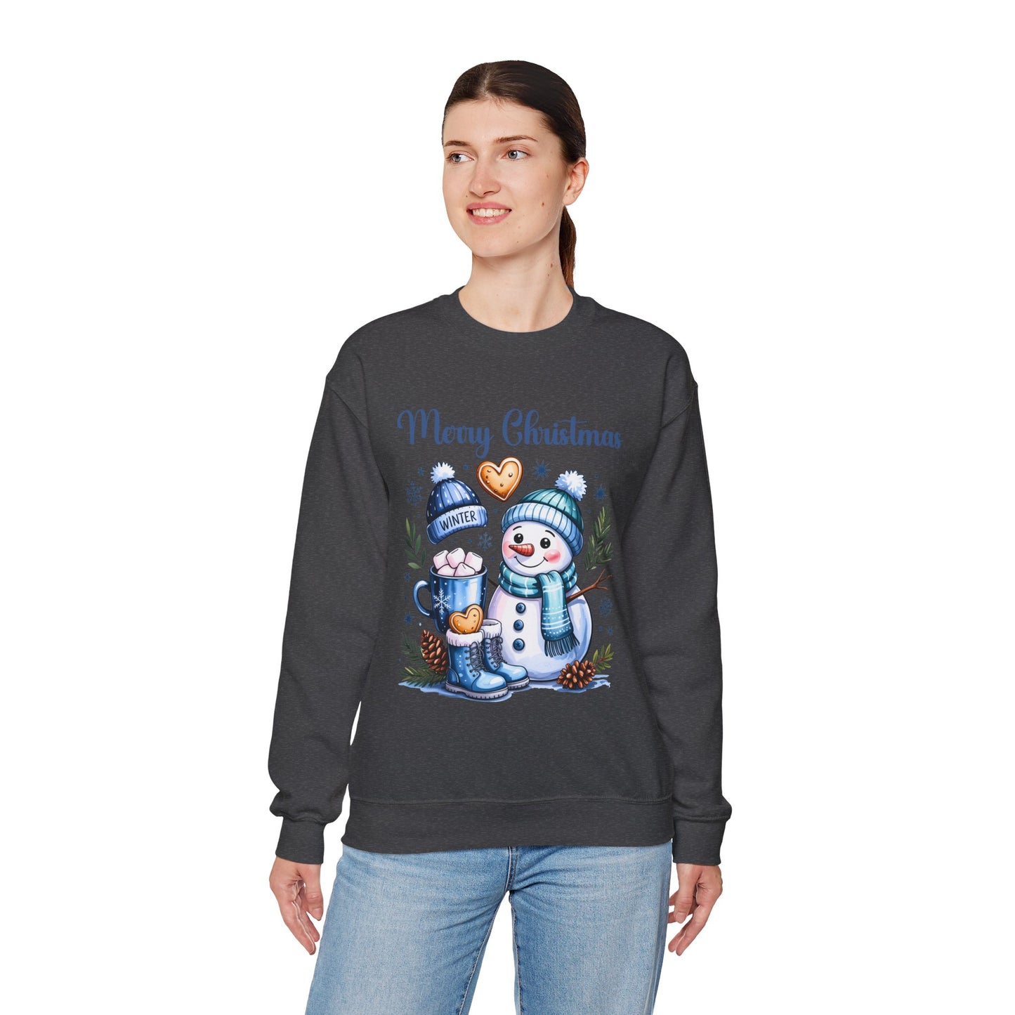 Christmas Snowman Holiday Sweatshirt