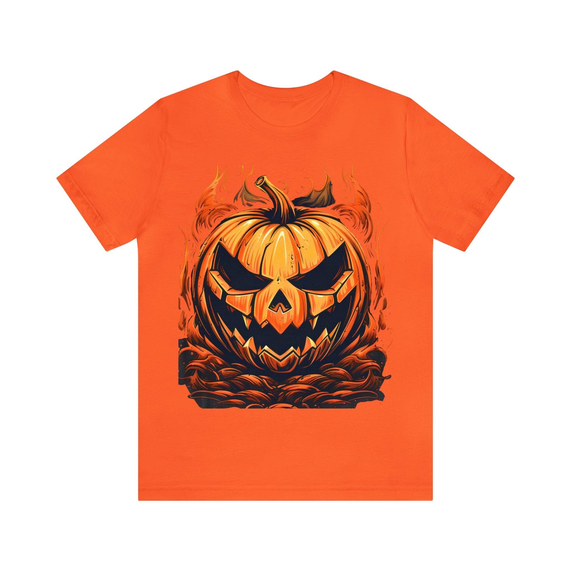 Spooky Jack O' Lantern Pumpkin Face Shirt: Eerie and Enchanting - Giftsmojo