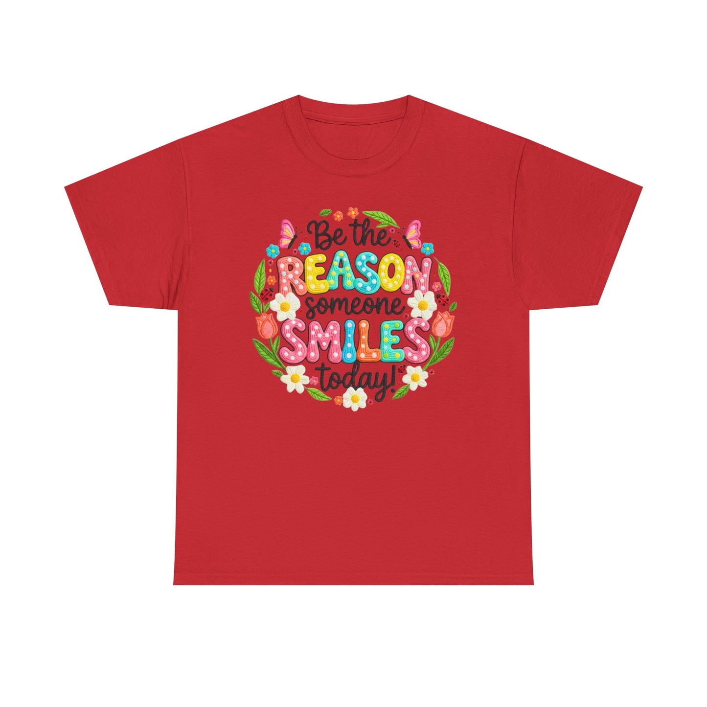 Be the Reason Someone Smiles Today Shirt | Kindness Tee - Giftsmojo