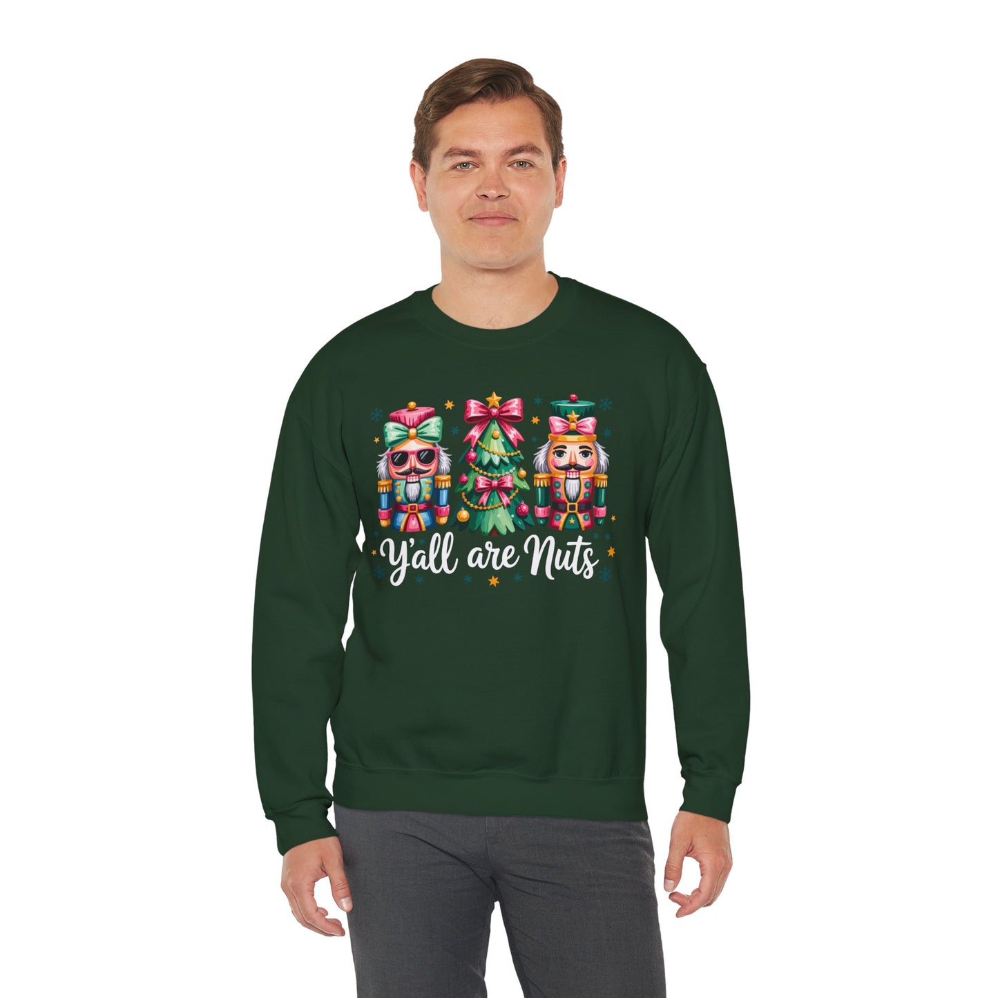 Nutcracker Characters and Christmas Tree Sweatshirt