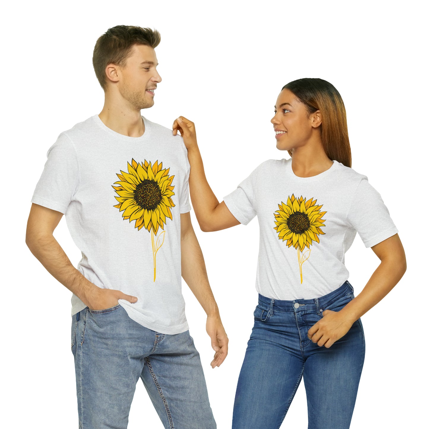 Sunflower Shirt, Floral Tee Shirt, Flower Shirt, Garden Shirt, Womens Fall Summer Shirt Sunshine Tee, Gift for Gardener, Nature love T shirt