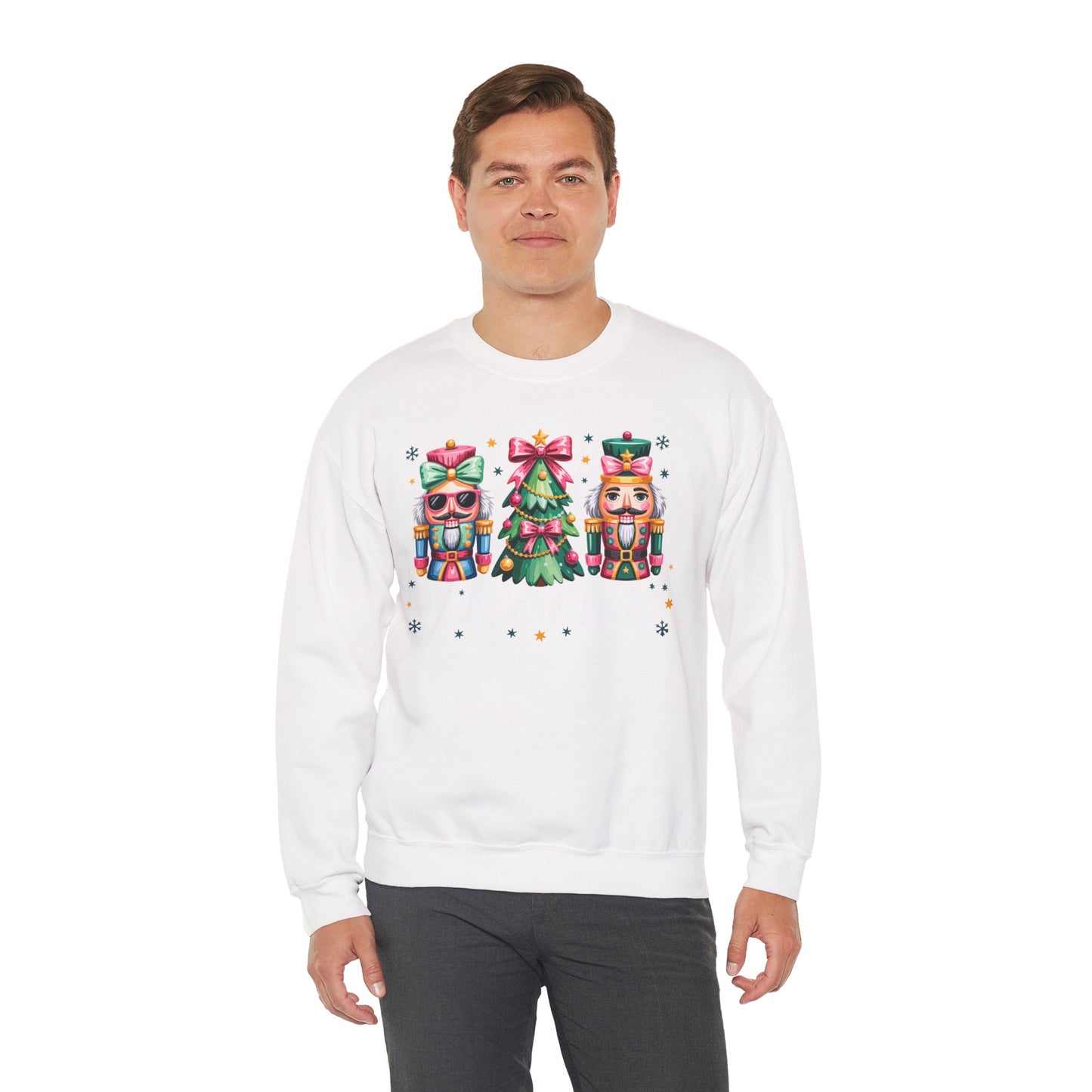 Nutcracker Characters and Christmas Tree Sweatshirt