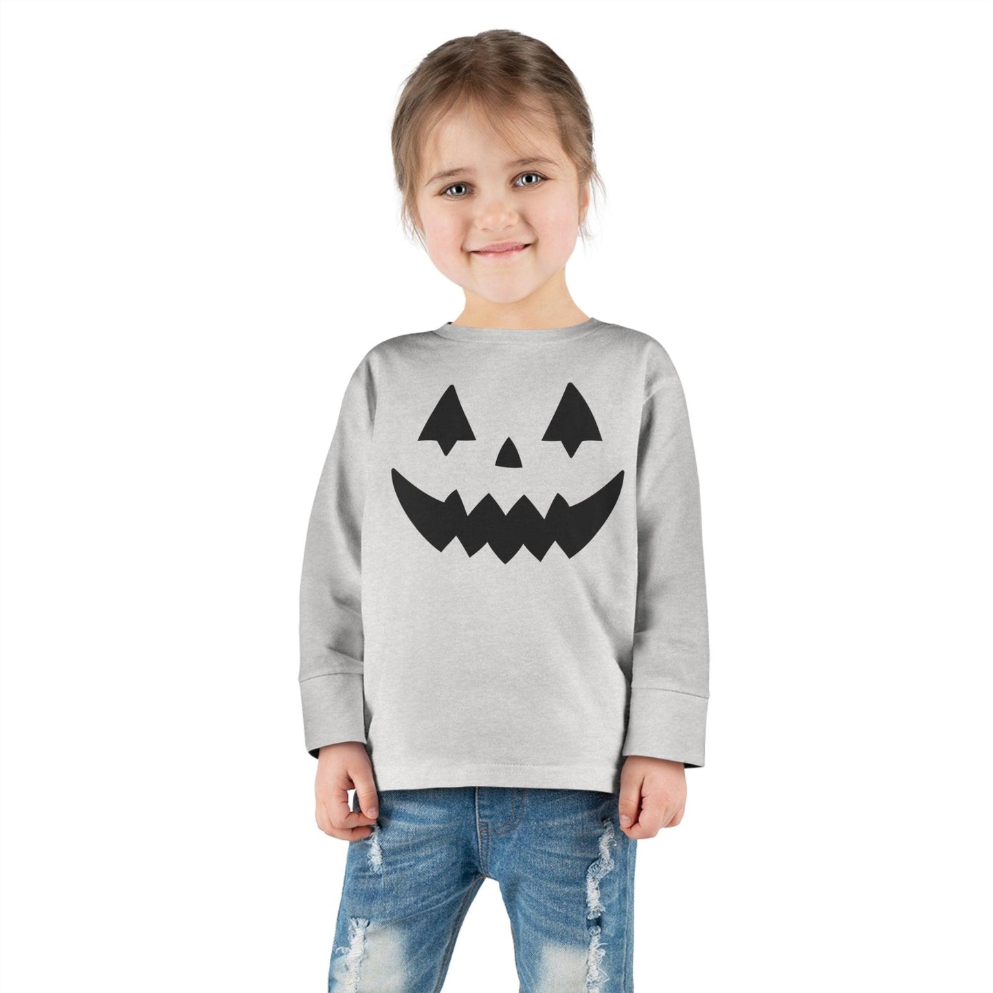 Kids scary Faces Halloween Pumpkin Face Shirt Kids Jack O Lantern Shirt Kids Halloween Shirt Kids Long Sleeve Trick or Treat Outfit for Halloween - Giftsmojo