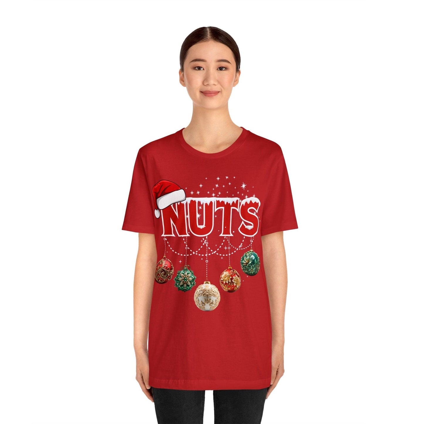 Chest Nuts Shirt Funny Christmas Matching Shirts Couples Matching Shirts Holiday Shirt Cute Christmas Shirt Couple Sweater, Family Tee - Giftsmojo