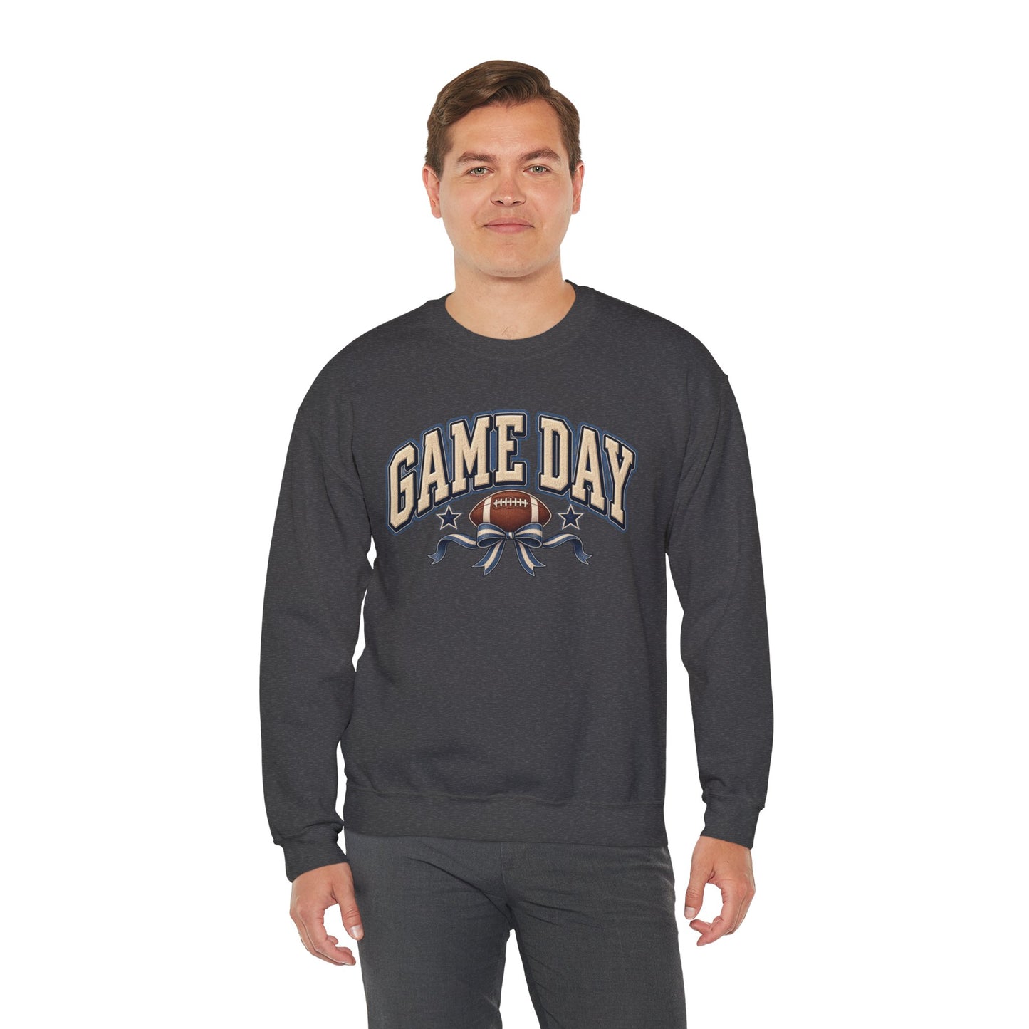 Game Day Football Crewneck Sweatshirt