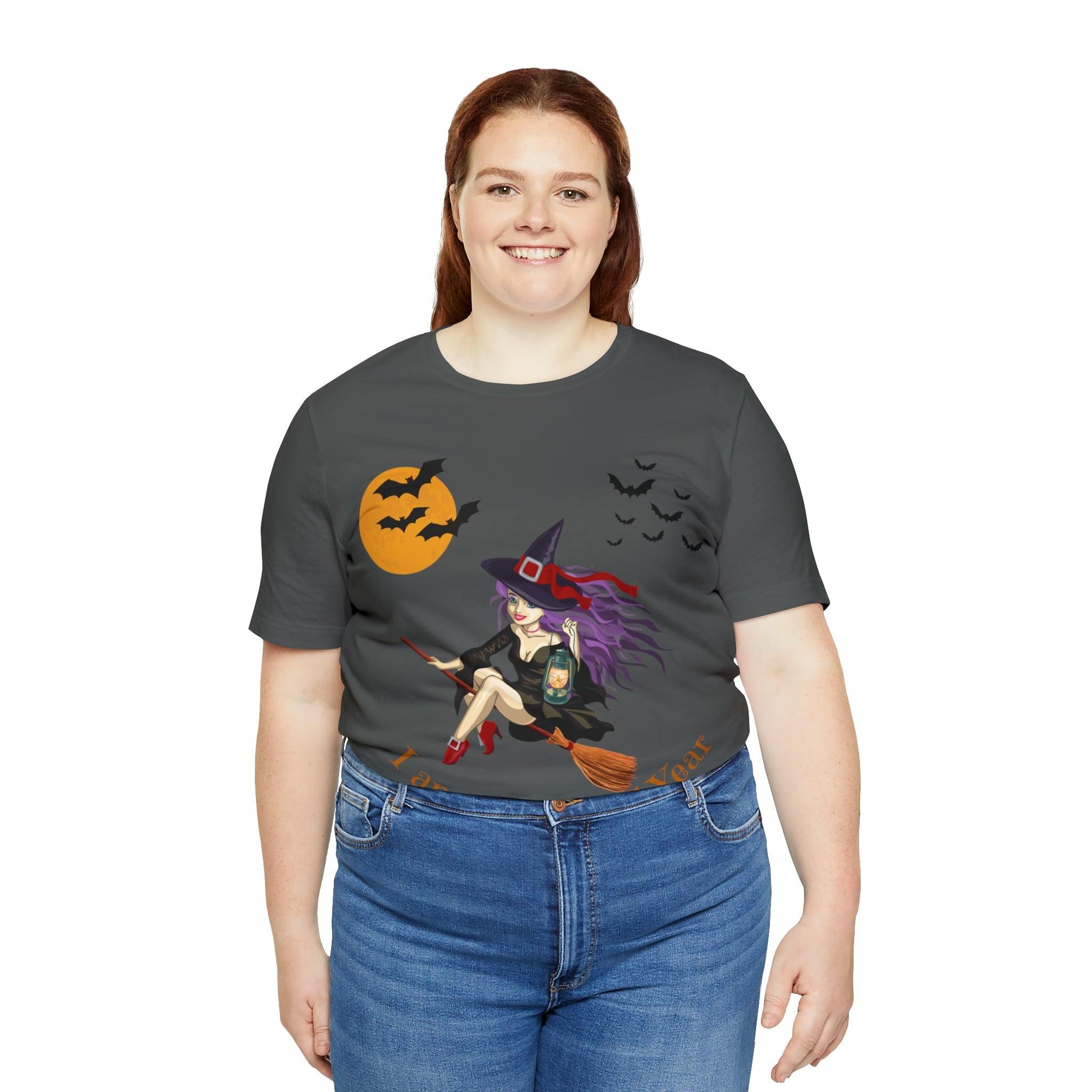 I am a witch All year Halloween Shirt,Vintage Witch Shirts Funny Witch Shirt Halloween Clothes Halloween Vibes Halloween Retro Halloween Outfit - Giftsmojo