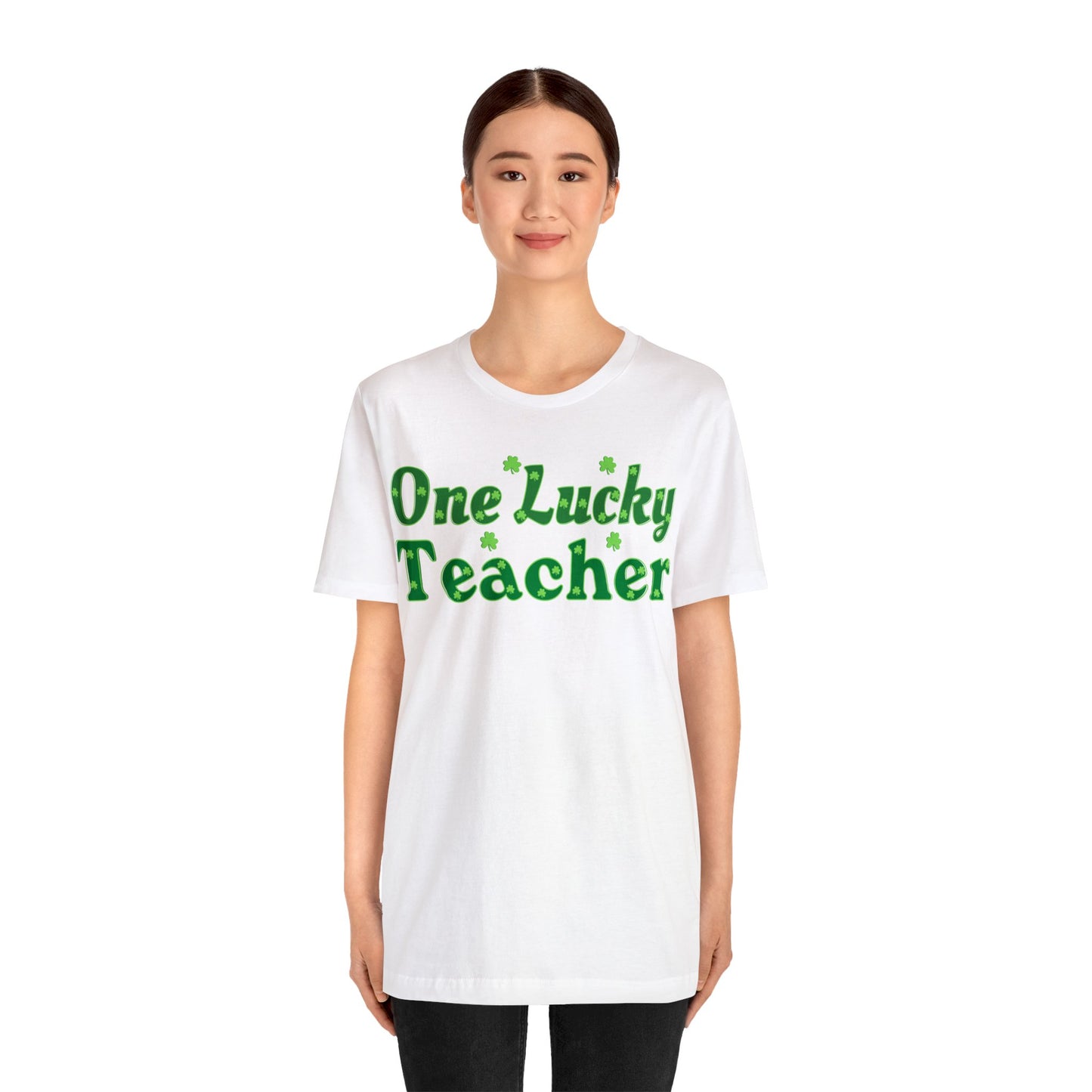 One Lucky Teacher Shirt Feeling Lucky St Patrick's Day shirt