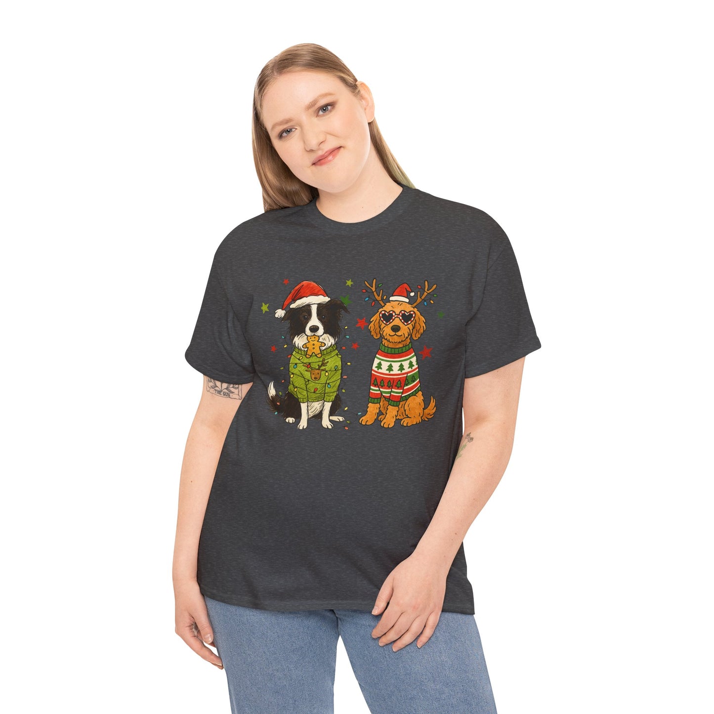 Dog lover Christmas Tee