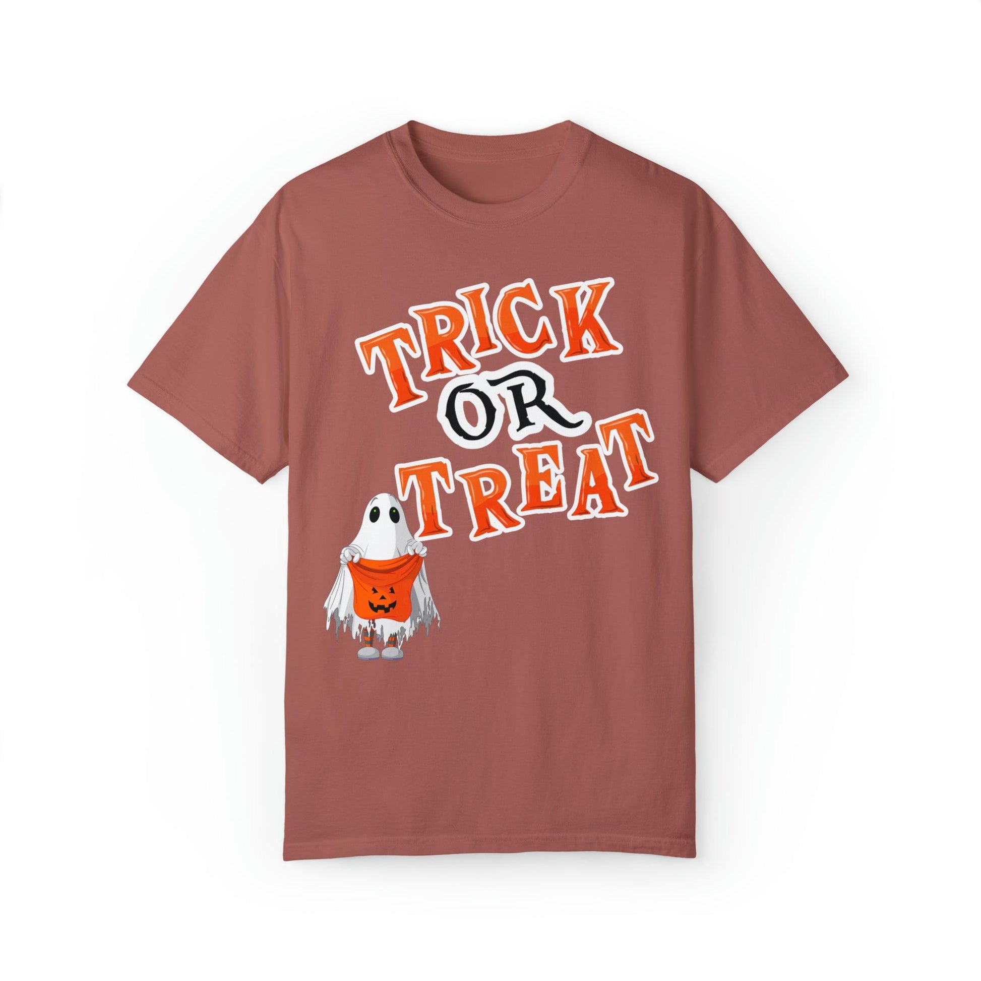 Embrace Halloween Cuteness with Our Cute Trick or Treat Shirt for Women and Men - Limited Edition - Giftsmojo