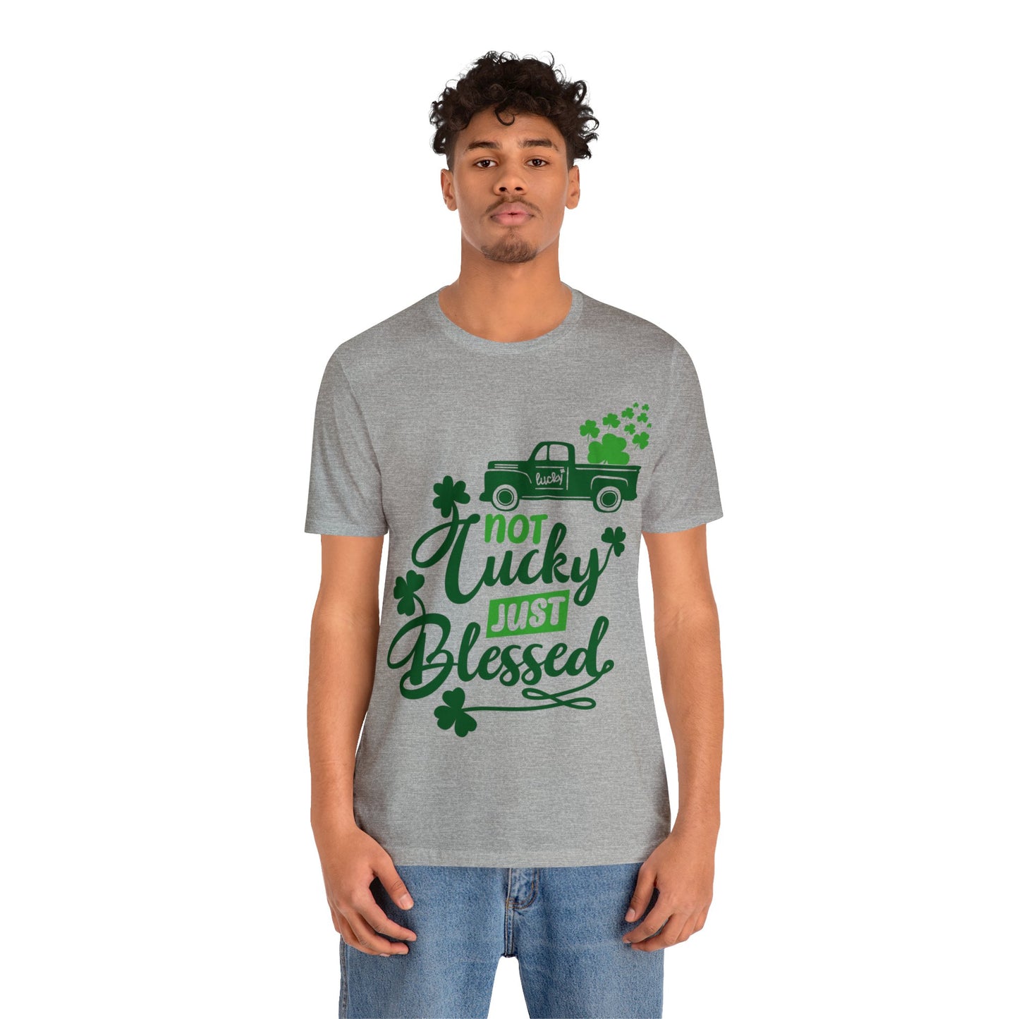 Not Lucky Just Blessed St Patrick's Day shirt Feeling Lucky Shirt Clover Shirt