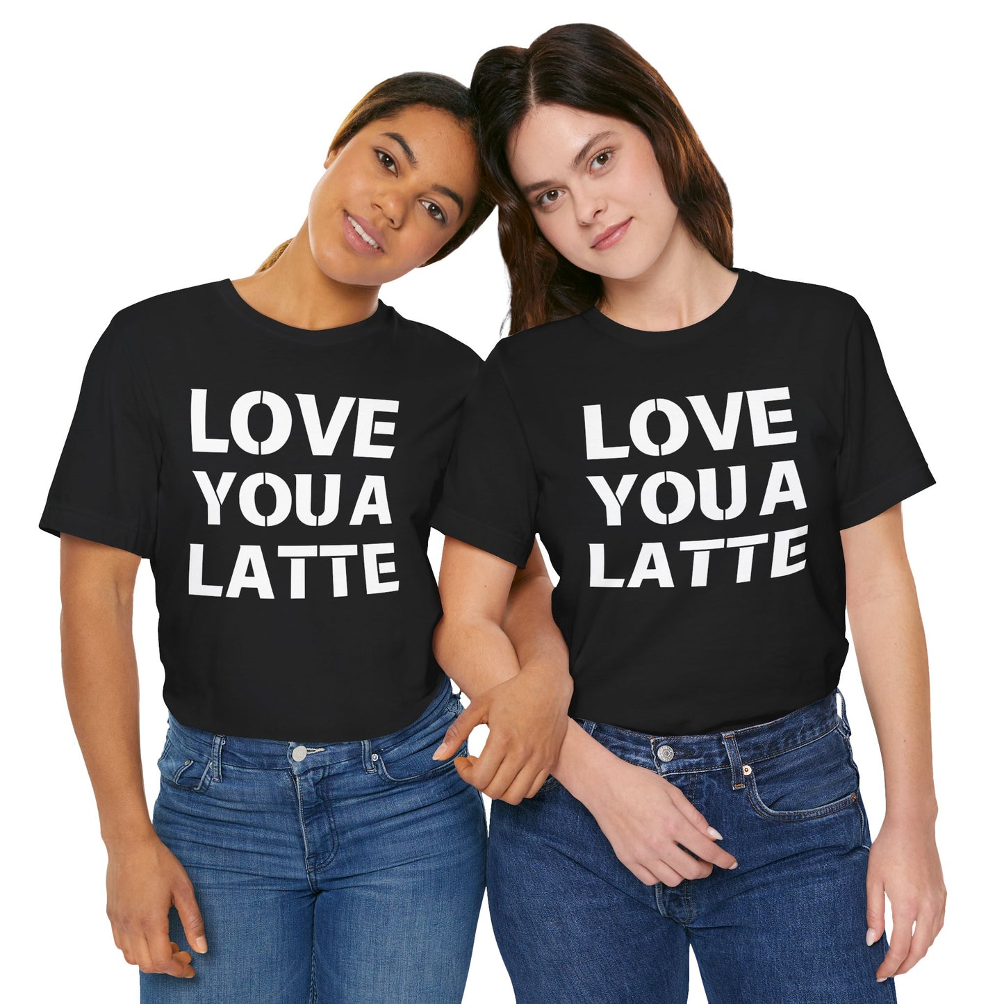 Coffee Lover Unisex Tee - Love You A Latte